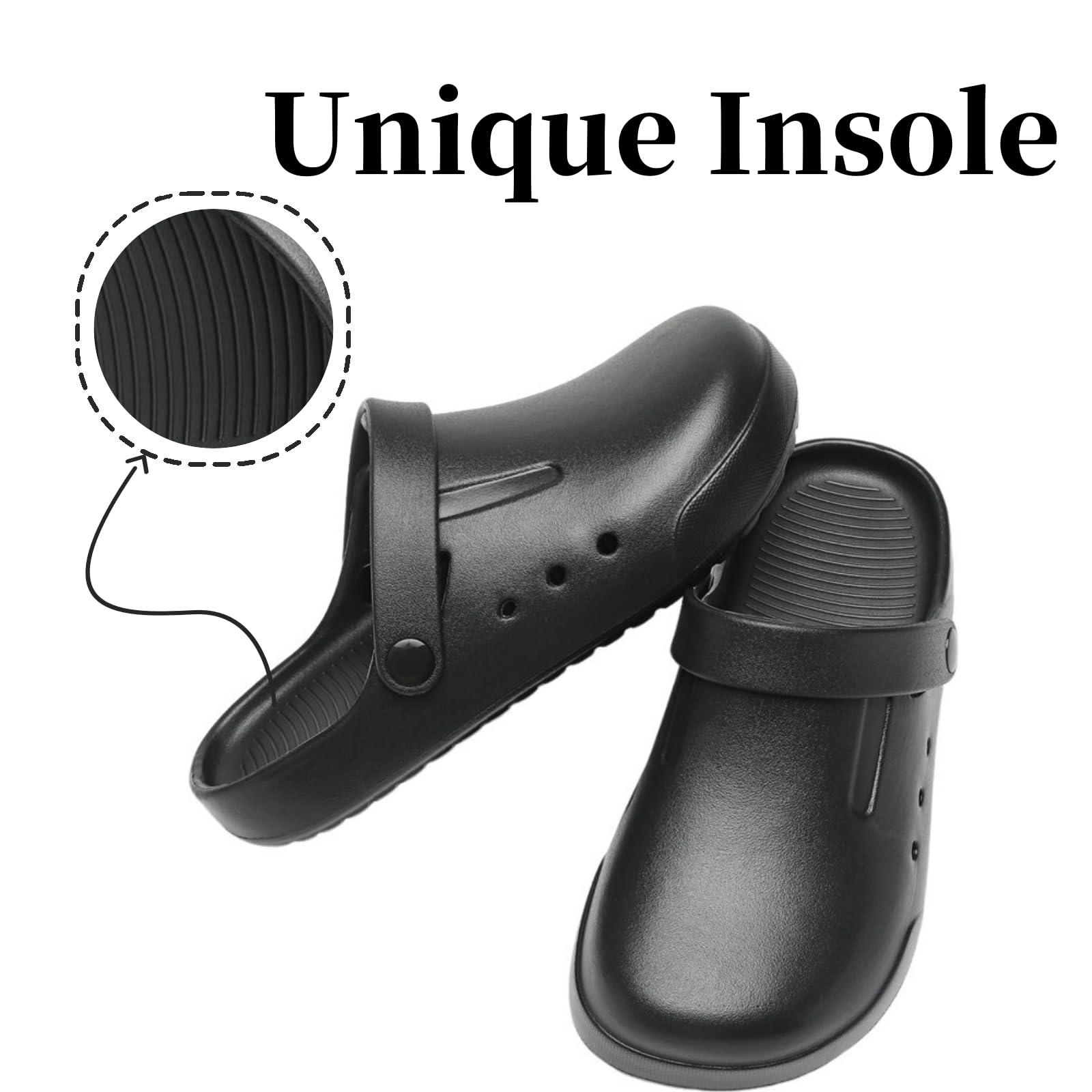 Nihaoya Clogs for Men and Womens Garden Shoes Slip-on Outdoor Beach Slippers Comfort Slip Resistant Sandals Lightweight Breathable - Image 6