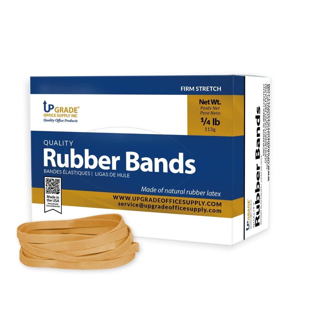 Upgrade Office Supply UPG22964 Rubber Bands, Size 64 (3-1/2 x 1/4), 80 Bands, 1/4 lb, USA - Image 3