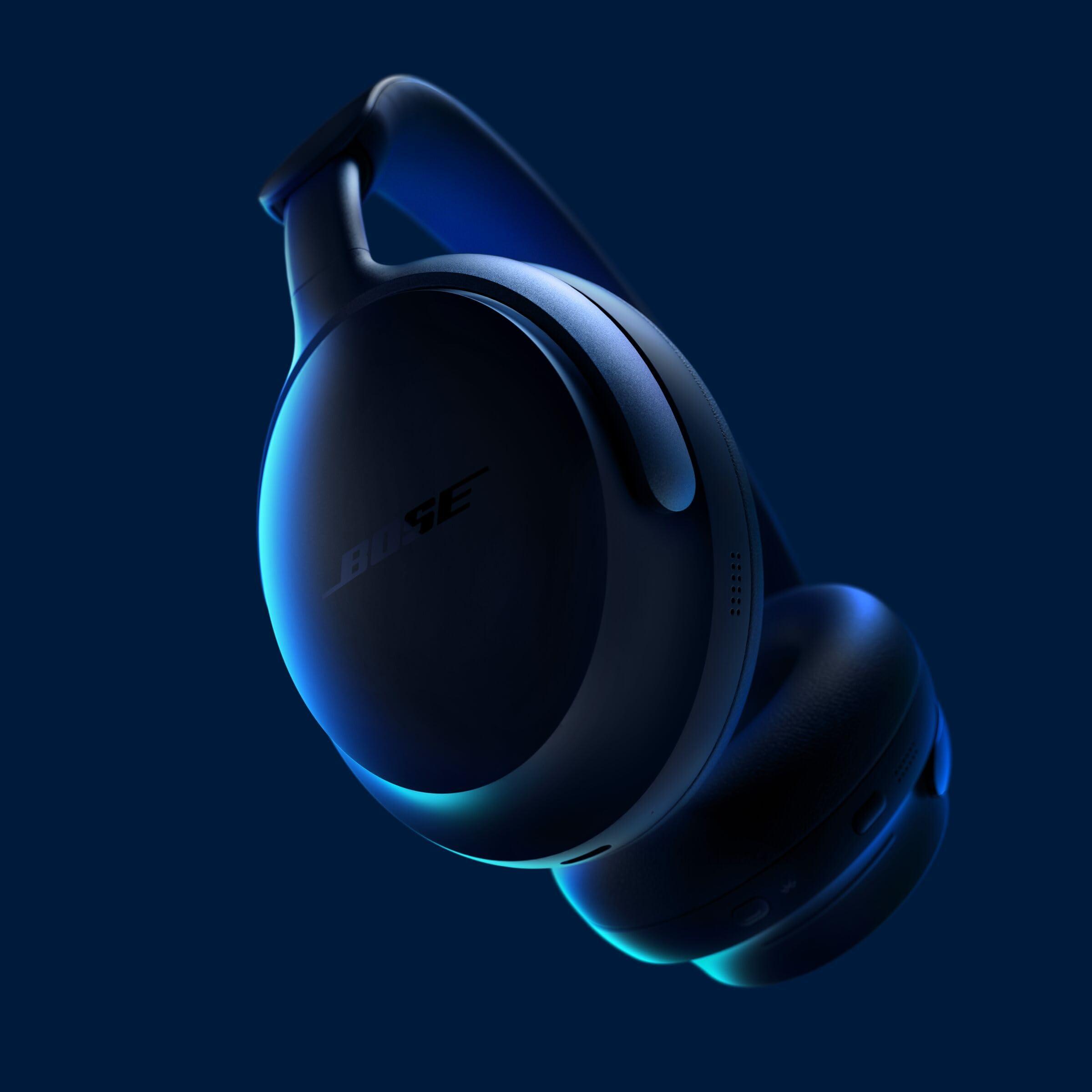 Bose QuietComfort Ultra Bluetooth Headphones, Wireless Headphones with Spatial Audio, Over Ear Noise Cancelling with Mic, Up to 24 Hours of Playtime, Lunar Blue - Limited Edition Color - Image 2