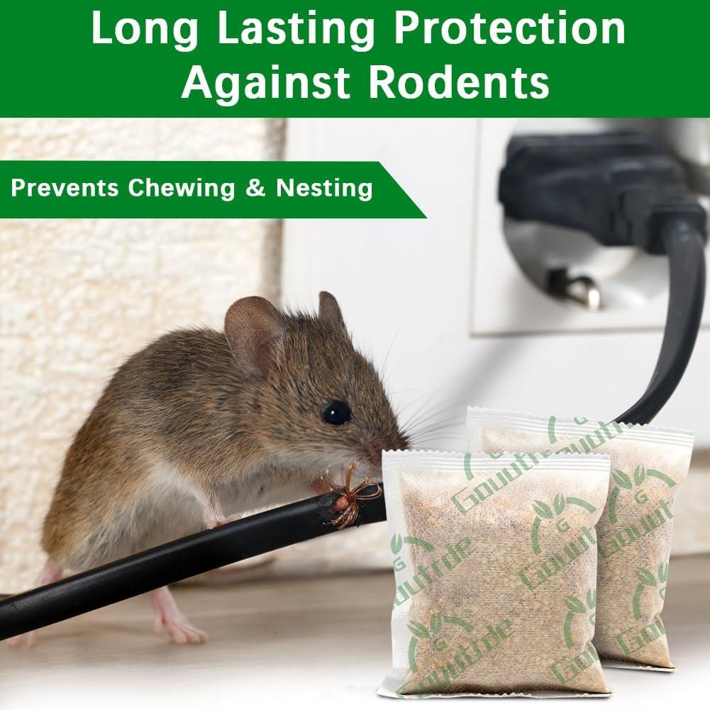 LAQDECDV Mouse Repellent Pouches, Mice Repellent Indoor, Rodent and Rat Repellant for House, Extra-Strength Peppermint to Repel Mice and Rats, Mice Deterrent Outdoor, Keep Mice Out of Camper/RV-10P - Image 2