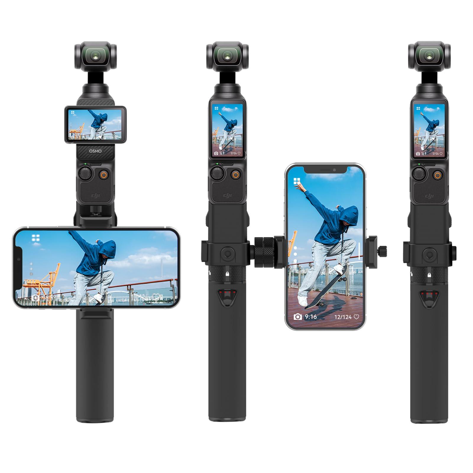 Smatree Portable Osmo Pocket 3 Power Stick (Power Bank) Compatible for DJI Osmo Pocket 3, Handheld Smartphone Holder Mount Bracket Only for DJI Osmo Pocket 3 Camera - Image 1