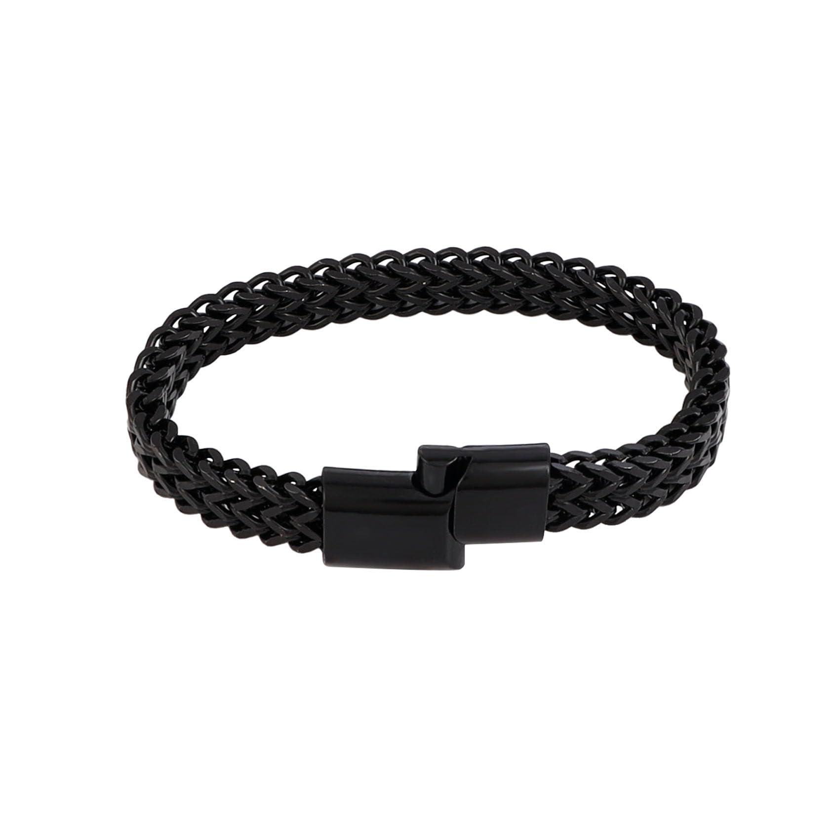 JAZTAKU Punk Gothic Leather Bracelet for Men Women Spike Cuff Bangle Cross Bracelet Adjustable Goth Jewelry - Image 6