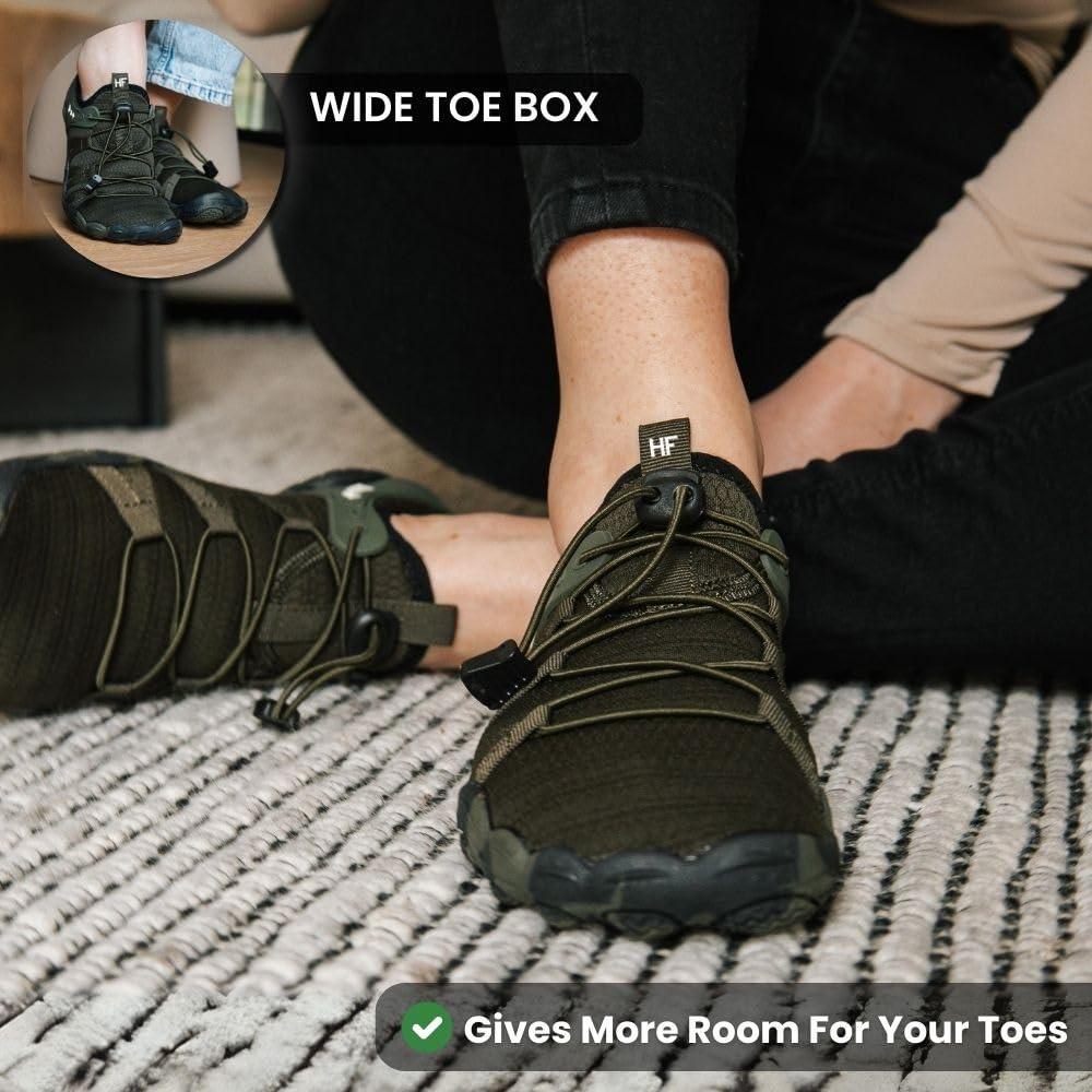 HF Hike Footwear Caspian Adventure Barefoot Shoes for Women & Men - Outdoor Non-Slip Barefoot Shoes, Wide Toe Box, Lightweight and Breathable Quick Dry Footwear Unisex - Image 2