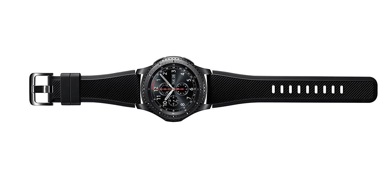 SAMSUNG GEAR S3 FRONTIER Smartwatch 46MM - Dark Gray (Renewed) - Image 4