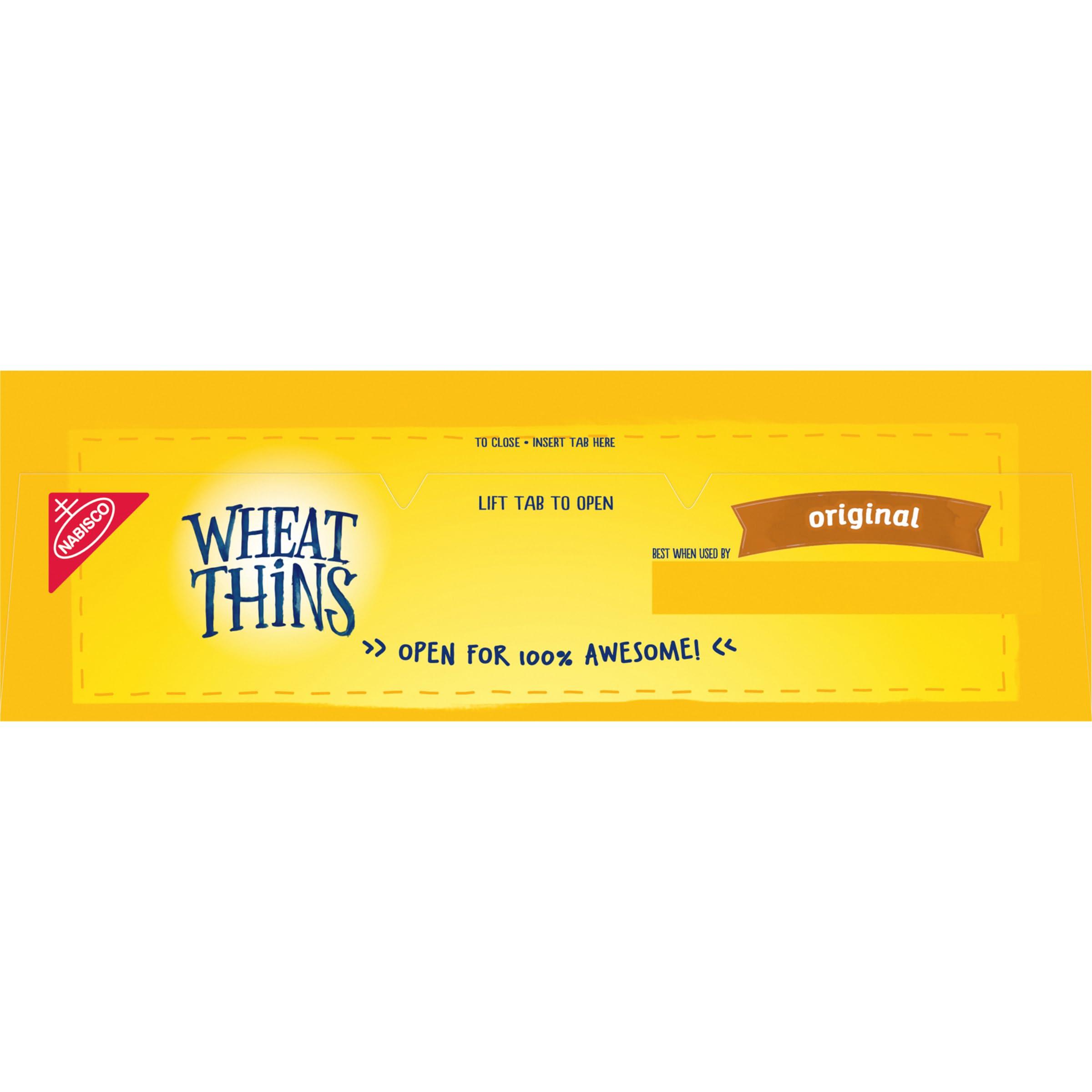 Wheat Thins Original Snacks, Whole Grain Wheat Crackers, Snack Crackers, Party Size, 20 oz Box - Image 18
