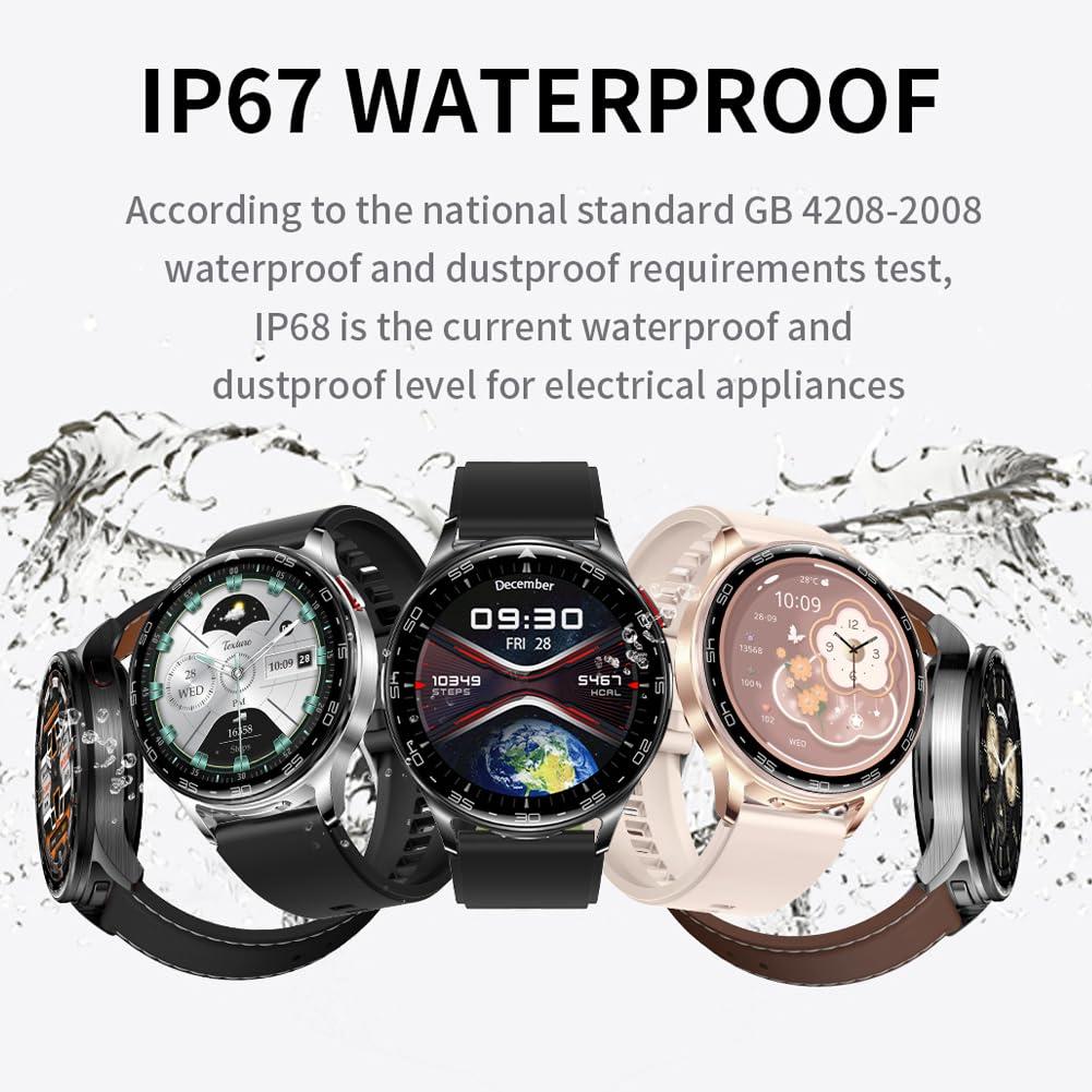 Alliget Smart Watch with Earbuds, 2 in 1 Bluetooth Smartwatch, 1.39" HD IPS Screen Smartwatch for Men Women, Fitness Tracker Long Time Standby Men Women Sports Smart Watch (Pink) - Image 5