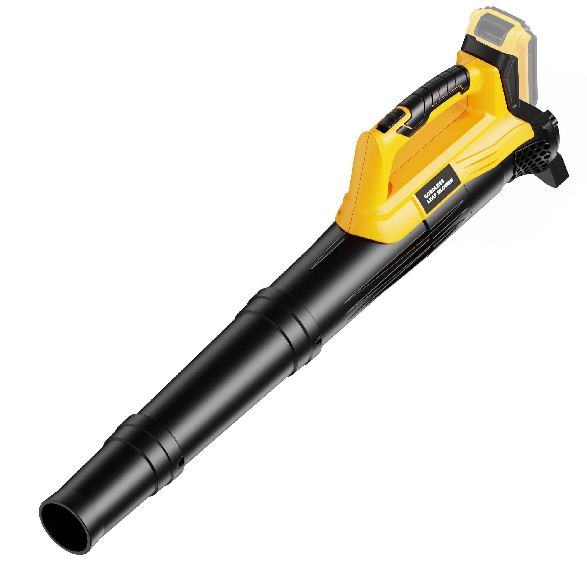 Ultra Lightweight Cordless Leaf Blower Compatible with DeWalt 20V MAX XR Battery (Tool Only) - 400 CFM/130 MPH Backyard Blowers for Deck, Patio, Driveway (Battery Not Included)