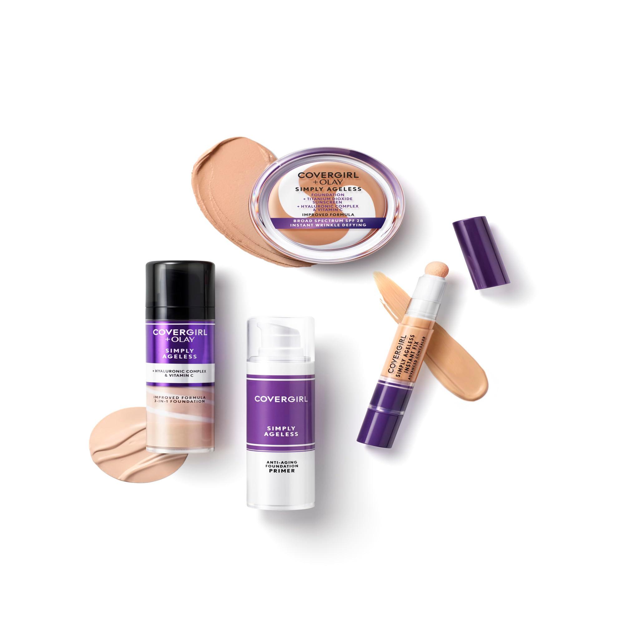 COVERGIRL+Olay Simply Ageless 3-in-1 Liquid Foundation Classic Ivory, 1 Ounce (packaging may vary) - Image 10
