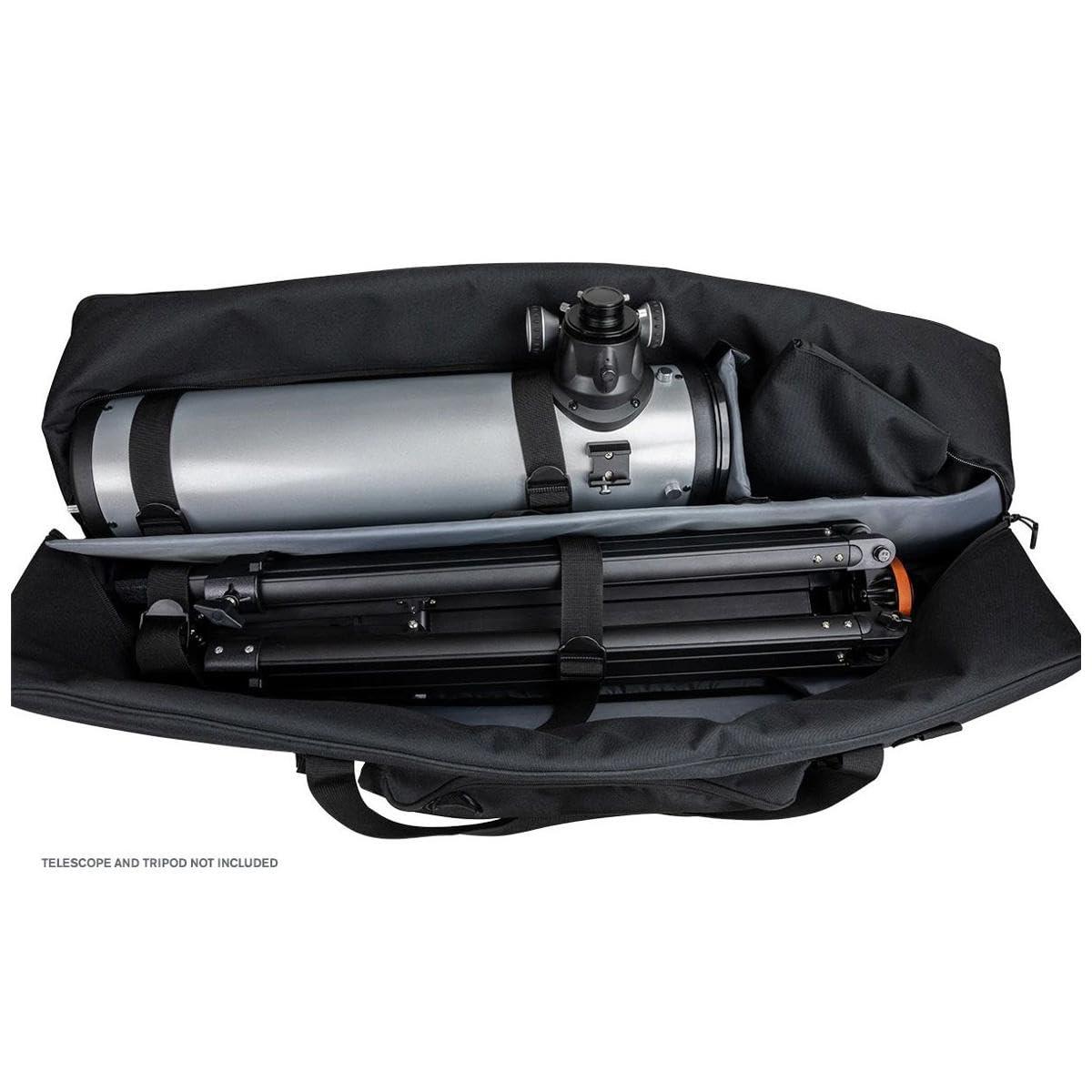 Celestron 94025 40” Full Kit Telescope Bag – Storage & Carry Case for Telescope, Mount, Tripod and Accessories with Configurable Padded Internal Walls and Bonus Accessory Bag, Black - Image 5