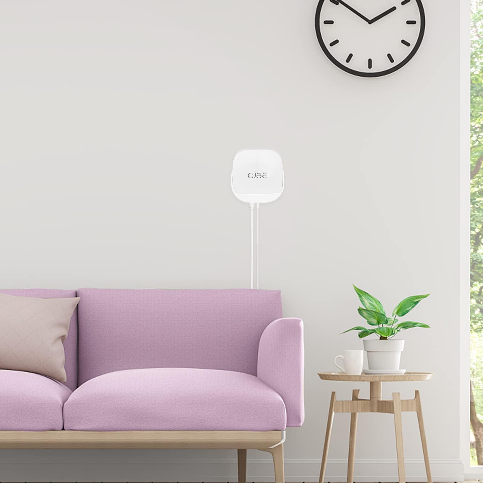 Wall Mount for eero 6 Plus Dual-Band Mesh Wi-Fi 6 (Strongly Adhesive Two-Way Installation, 1 Pack) - Image 4