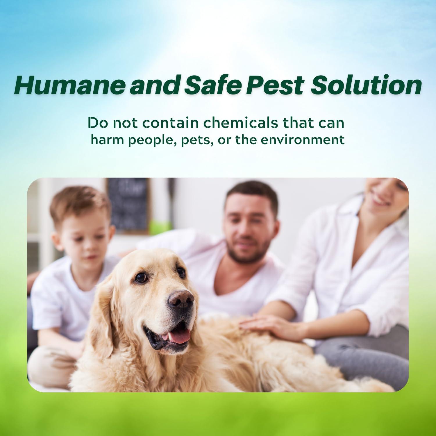 Rodent and Mouse Repellent 10 Pcs, Extra-Strength Natural Mouse Repellent Pouches, Keep mice Away for House, Cinnamon/Peppermint Oil to Repel Mice and Rats in Shed/Attic/Cabin/RV/Garage - Image 4