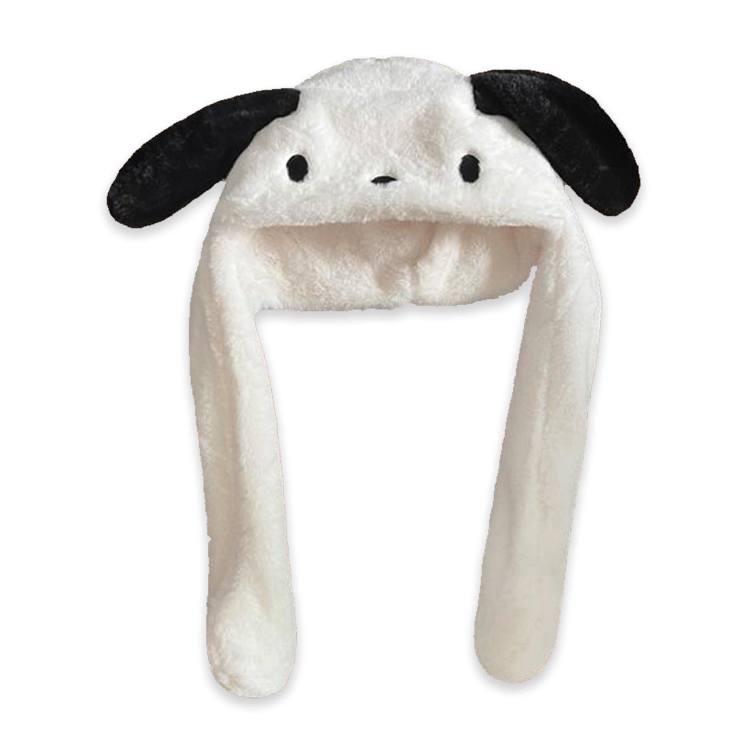 Roffatide Anime Ear Moving Jumping Hat Fluffy Beanie Cap Soft for Women Girls - Image 2