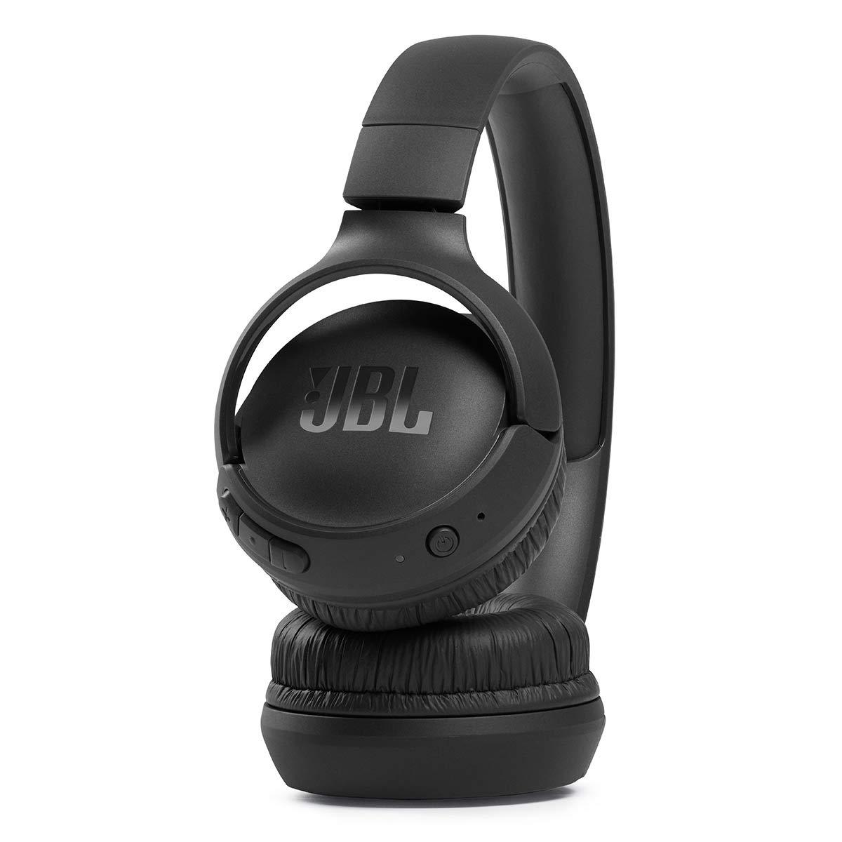 JBL Tune 510BT: Wireless On-Ear Headphones with Purebass Sound - Black - Image 3