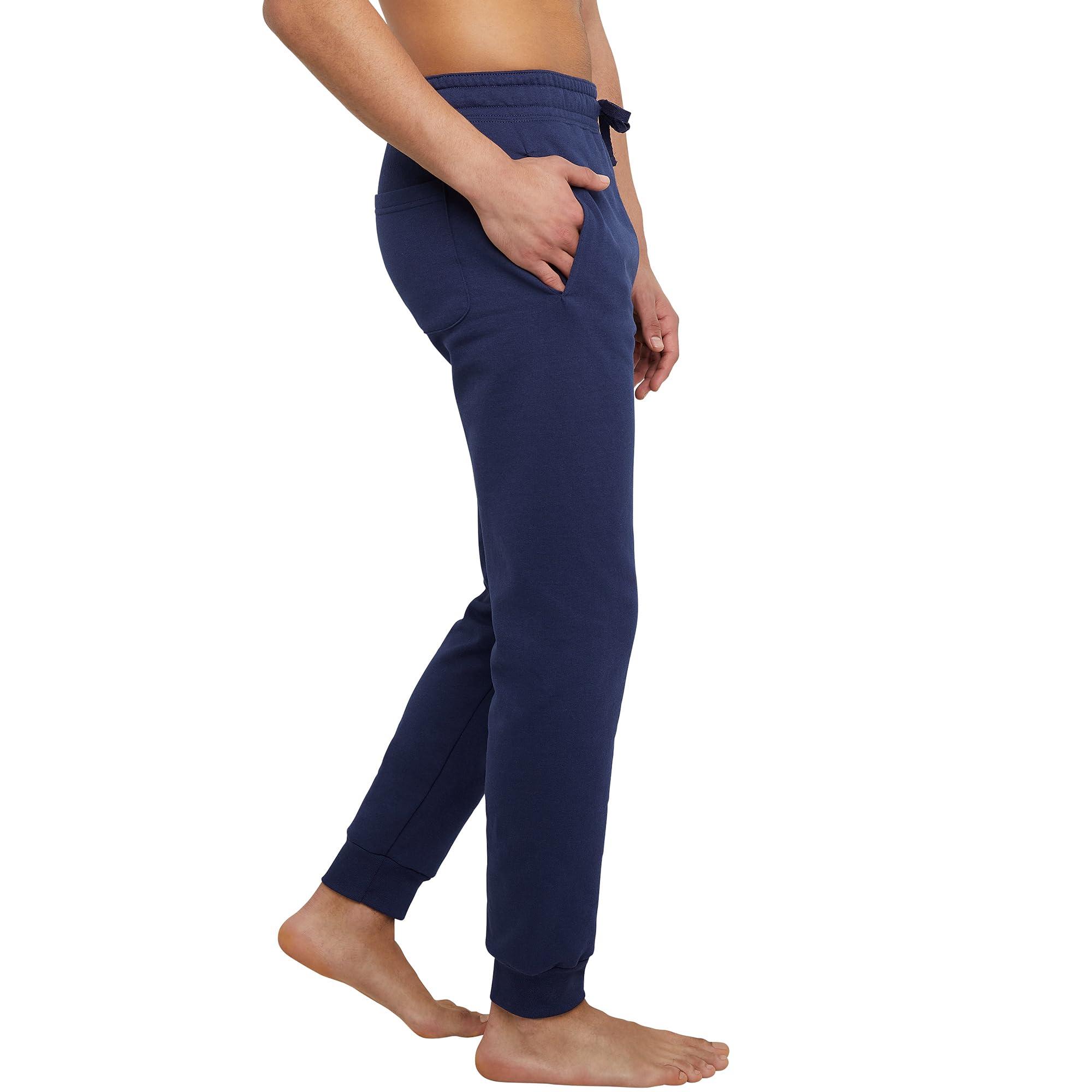 Hanes EcoSmart Jogger Sweatpants, Men's Midweight Fleece Lounge Pants, 30.5" - Image 4