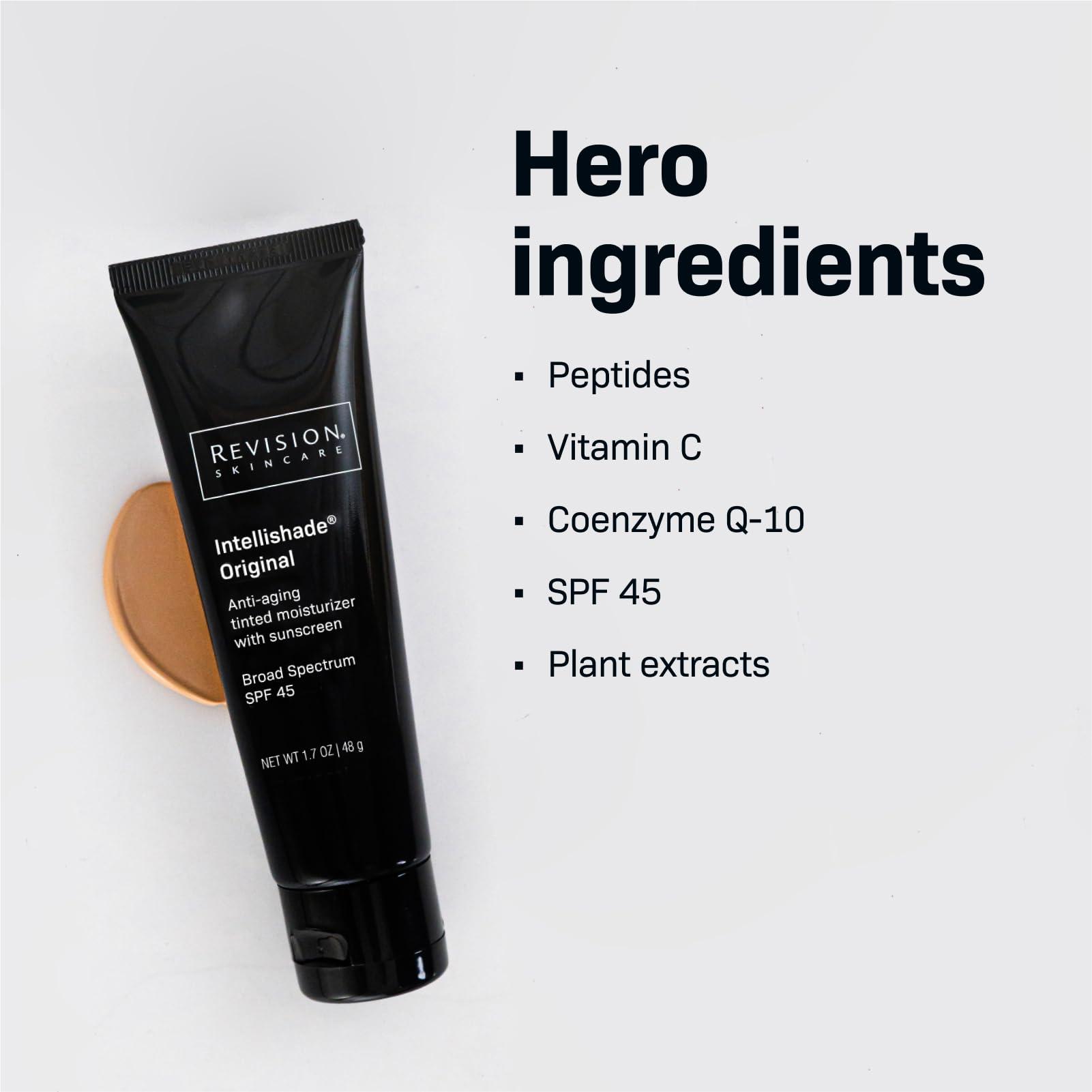 Revision Skincare Intellishade® Original, Anti Aging Tinted Daily Moisturizer with SPF, Anti Wrinkle with Peptides and Vitamin C, 1.7 oz - Image 4