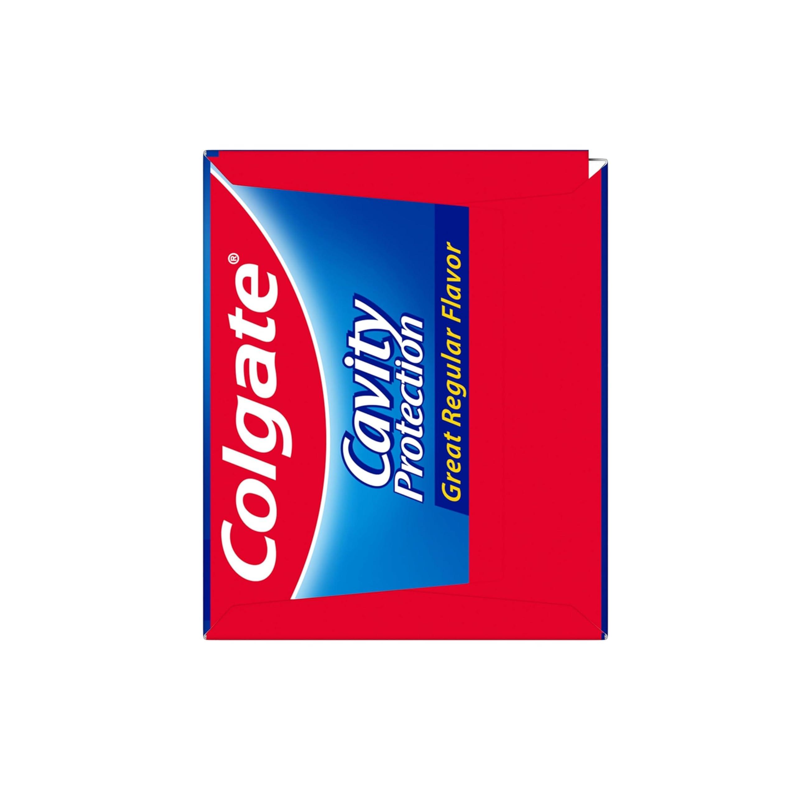 Colgate Cavity Protection Toothpaste with Fluoride - 2.5 ounce + 60% Free - 2 Pack - Image 6