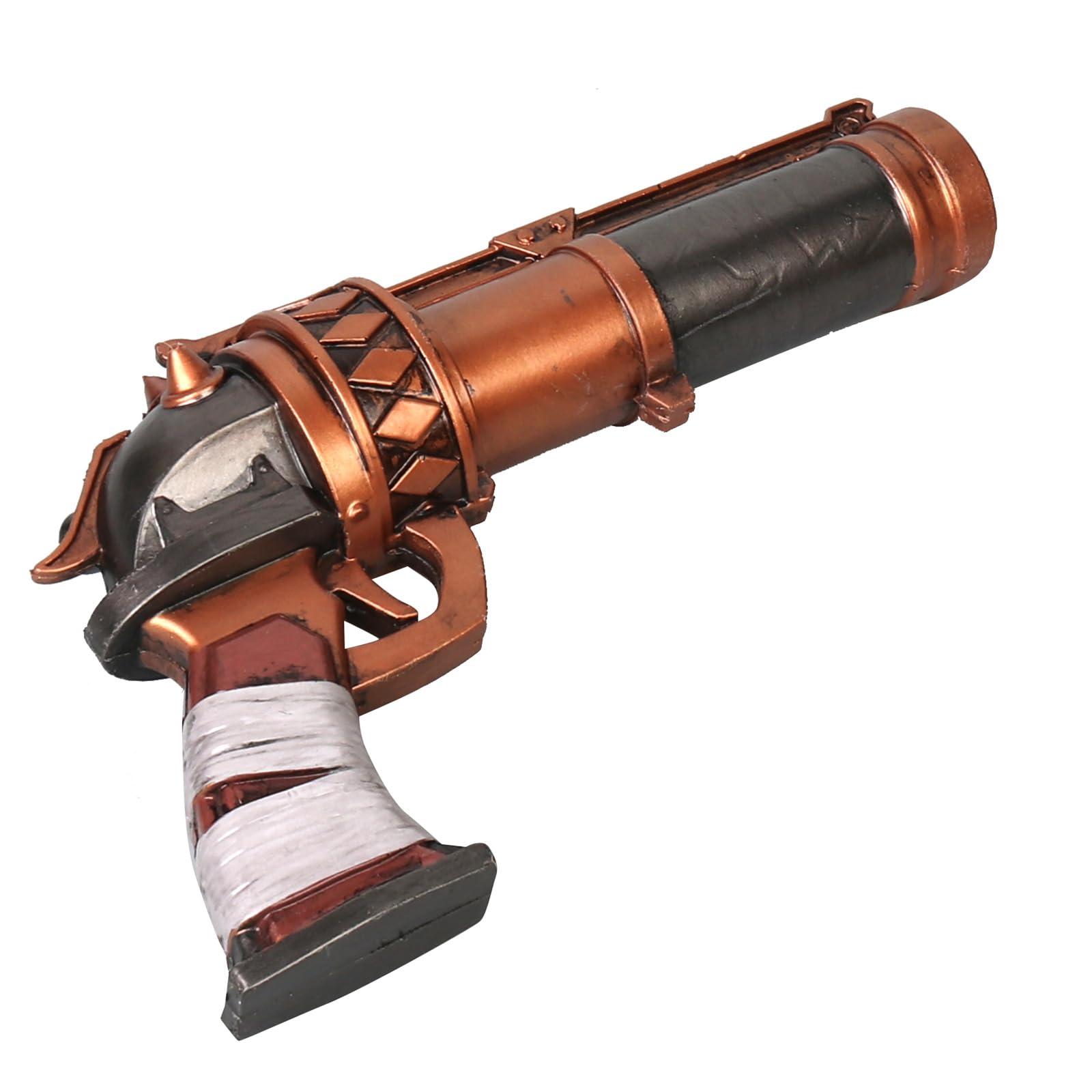 HOTTERCOS 12" Jin-x Steampunk Foam Weapons Cosplay Costume Accessories Props Replica Halloween Party - Image 6