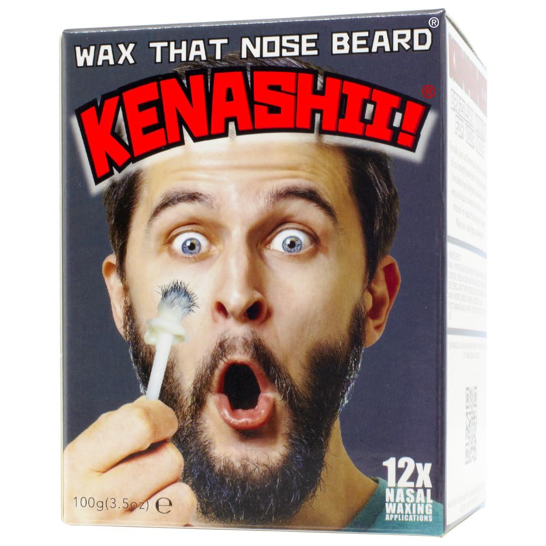 KENASHII Nose Wax Kit | 100 g Wax, 24 Applicators | Hair Removal Kit for Men and Women | Includes Balm Wipes and Mustache Guards | Lasts up to 5 Weeks - Image 8