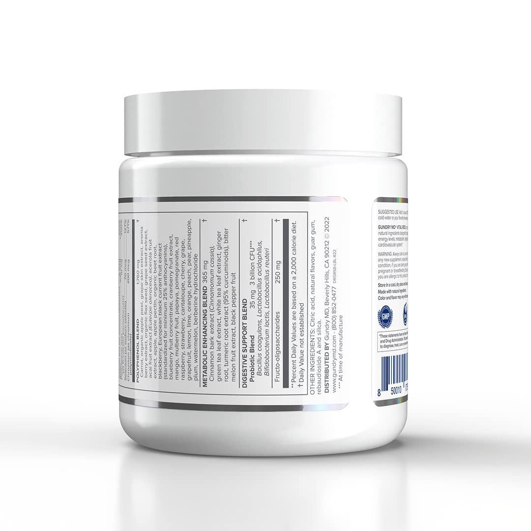 Gundry MD Vital Reds Concentrated Polyphenol Blend Dietary Supplement 4 oz (112.95g) - Image 5