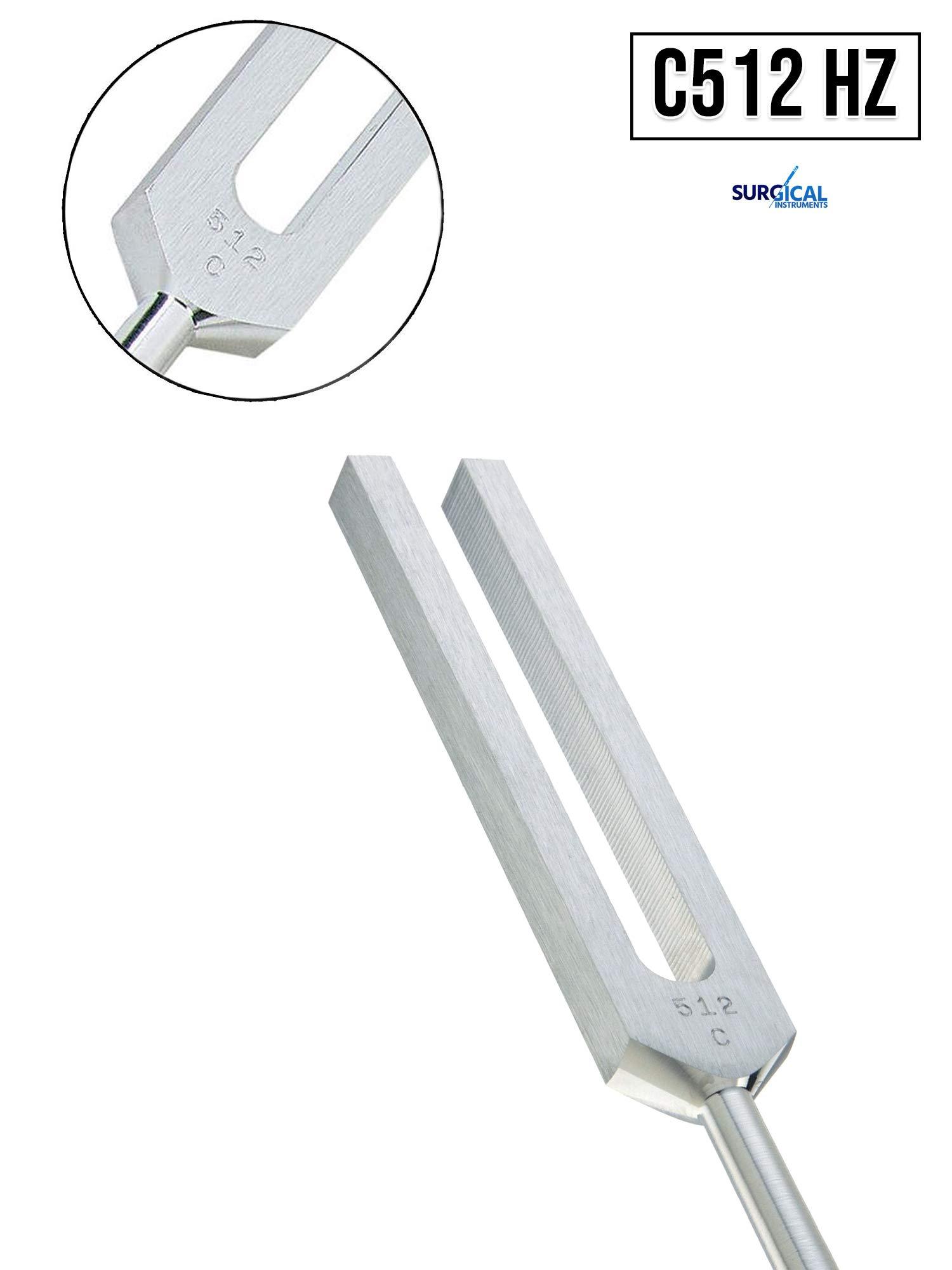 SURGICAL ONLINE Medical-Grade C512 Hz Tuning Fork - Fixed Weights, Non-Magnetic, Lightweight, Portable, Corrosion Resistant, Extra Long Handle - Image 2