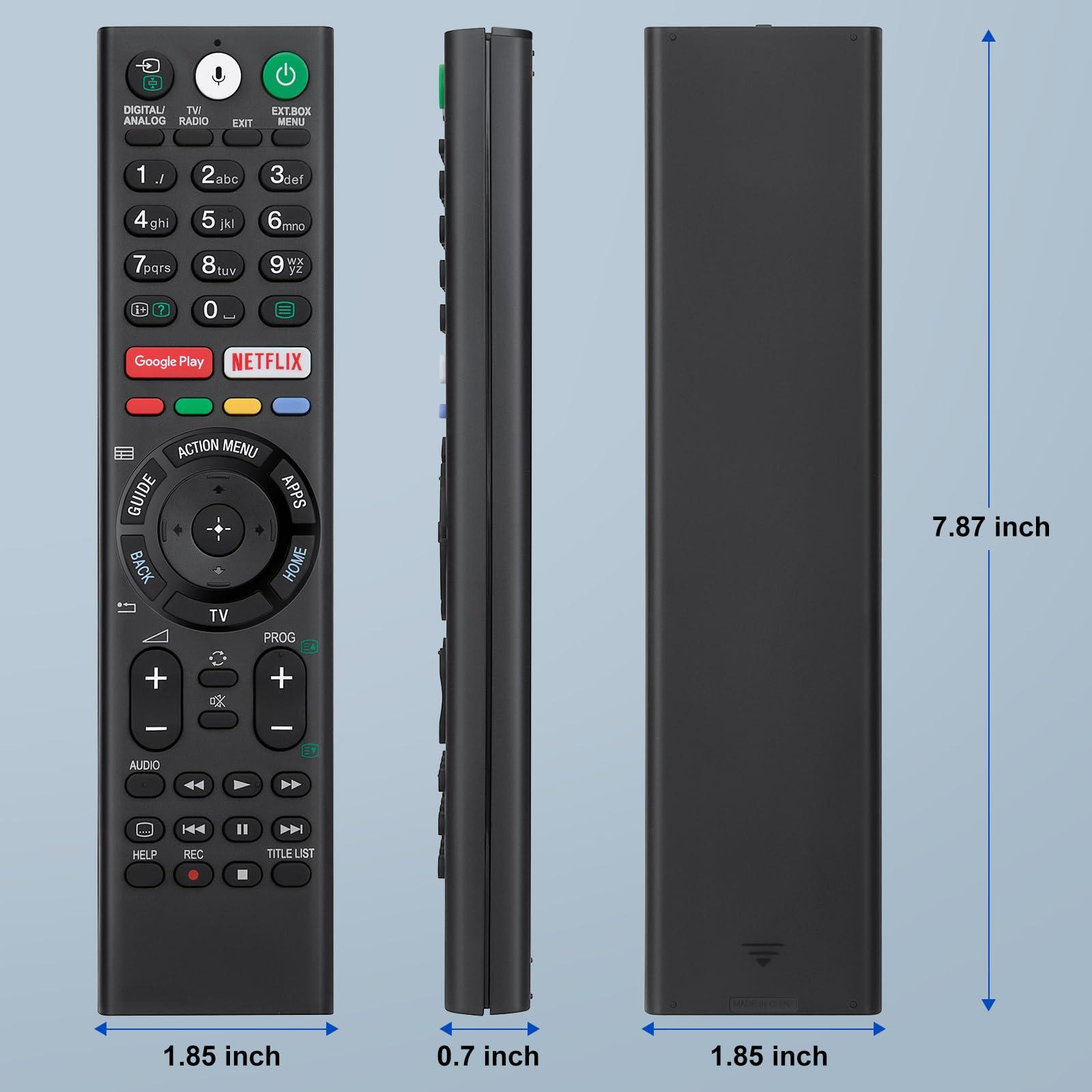 Voice Replacement Remote Control for Sony-Bravia-TVs，for All Sony 4K UHD LED LCD HD Smart TVs - Image 9