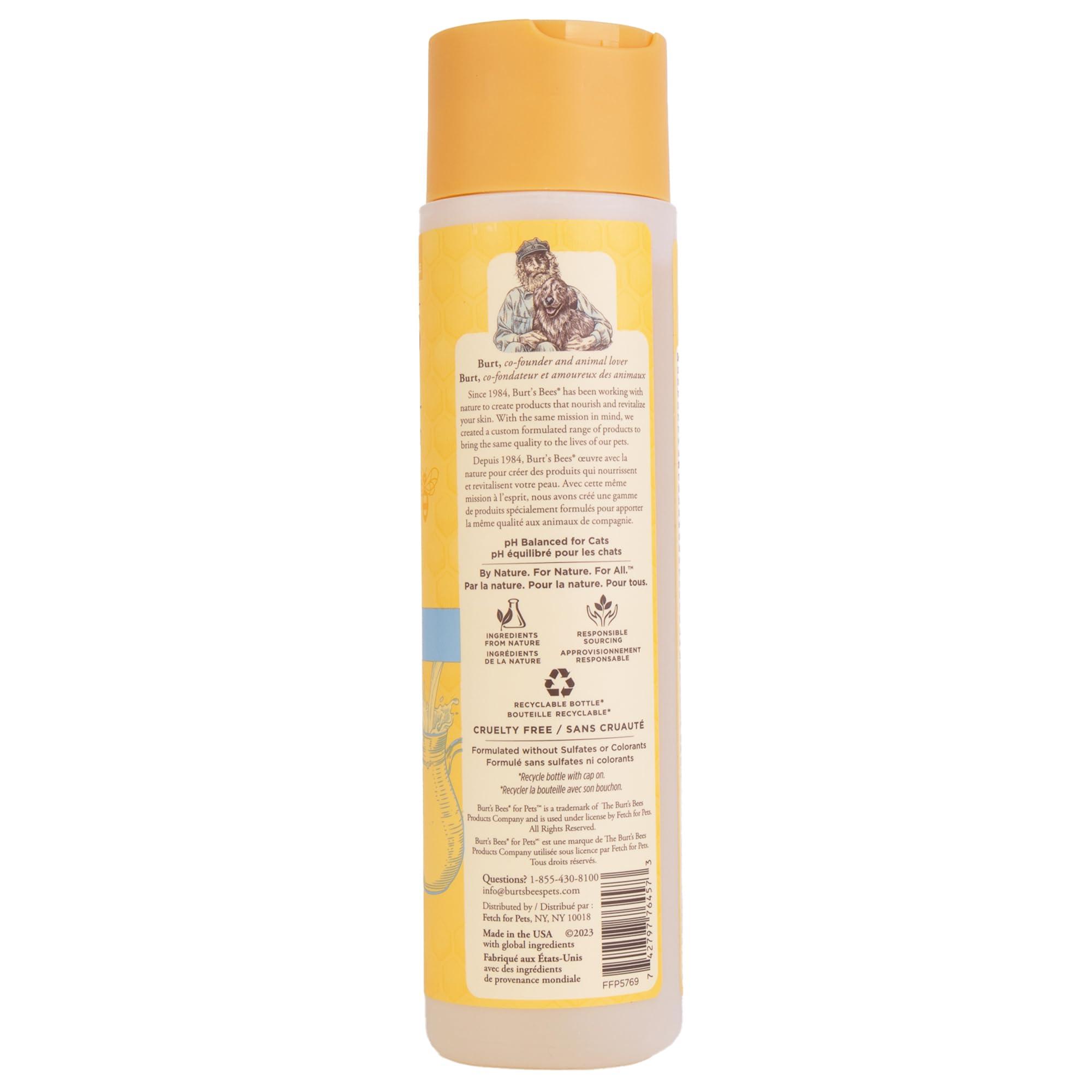 Burt's Bees for Pets Tearless Kitten Shampoo with Buttermilk, 99.3% Natural Origin Formulas, Pet Shampoo for Cats, Gentle Cat Shampoo, Cat Shampoo for Itchy Skin, 10 oz - Image 3