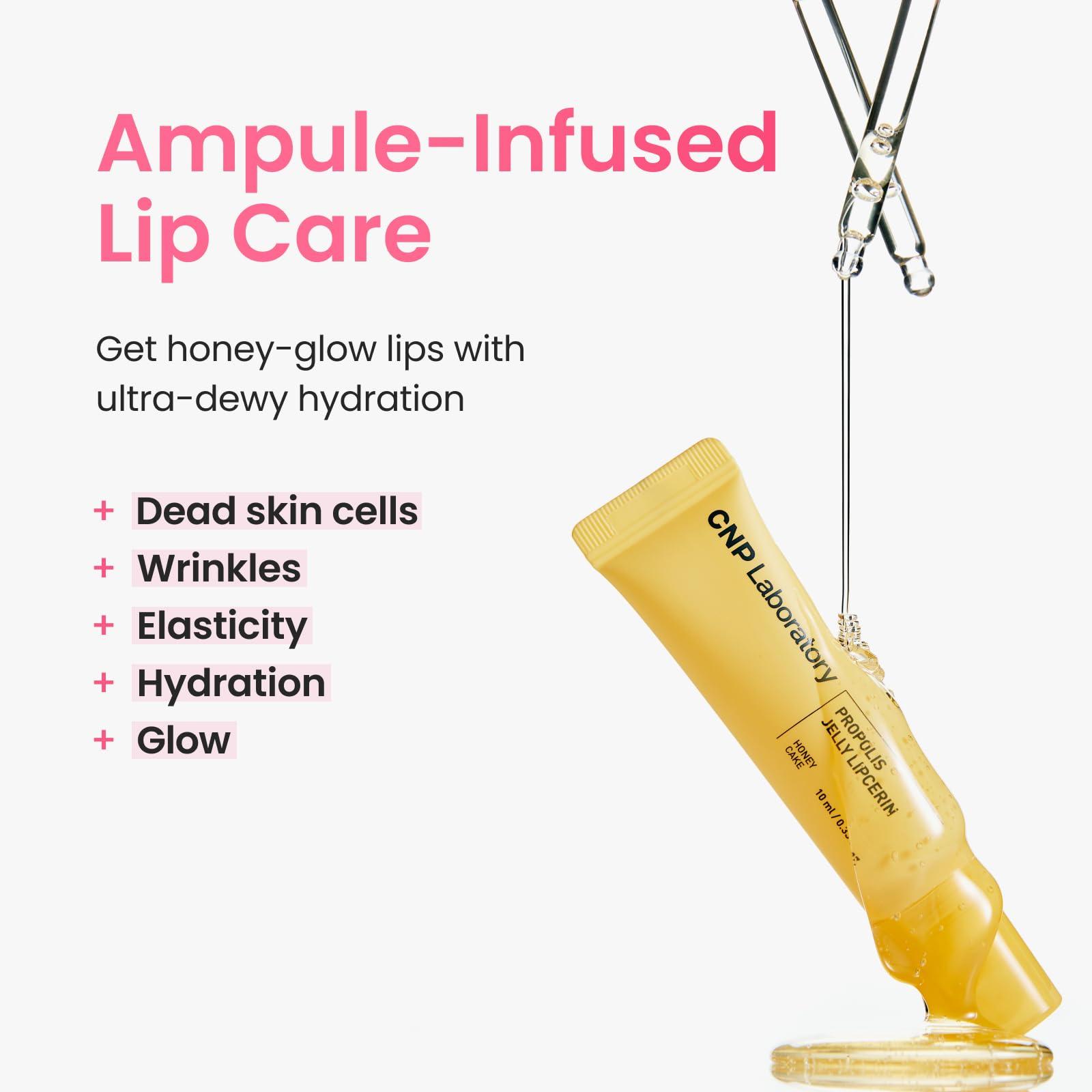 CNP Propolis Jelly Tinted Lipcerin™ - 02 Pink Donut, Hydrating Lip Balm & Gloss with Manuka Honey + Hyaluronic Acid, Korean Skincare, 0.3 fl.oz. - Image 6