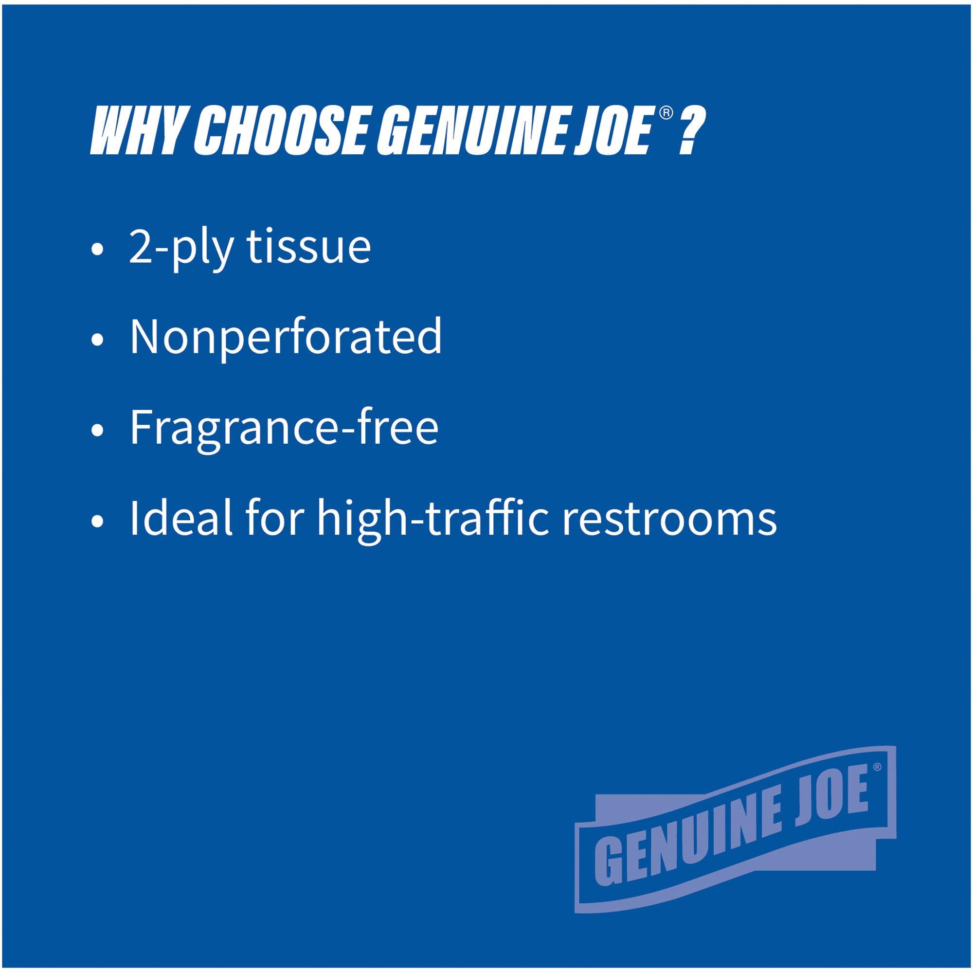 Genuine Joe - GJO2506008 Jumbo Dispenser Roll Bath Tissue (Pack of 8) - Image 8