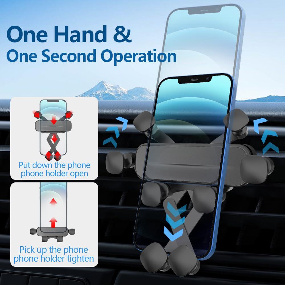 LUNQIN Car Phone Holder Mount for 2021 2022 2023 2024 Toyota Camry Auto Accessories Interior Decoration Mobile Cell Smartphone Bracket - Image 3