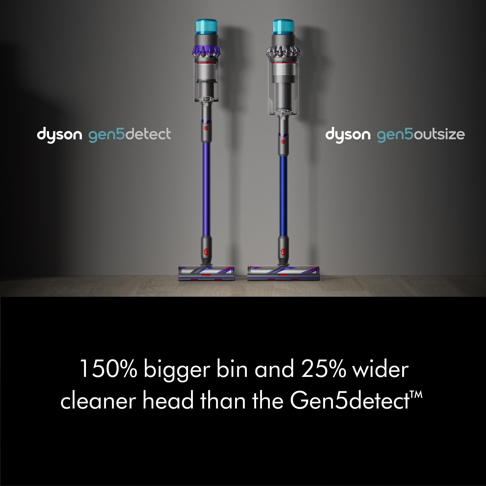 Dyson Gen5outsize Cordless Vacuum Cleaner, Nickel/Blue, Extra Large - Image 6