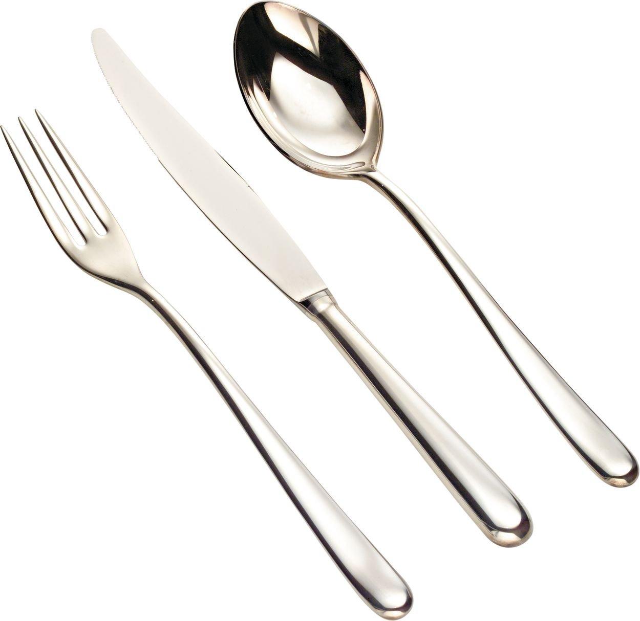 Alessi | Caccia LCD01S24M - Design Flatware Set in 18/10 Stainless Steel Mirror Polished, 24 Pieces - Image 1