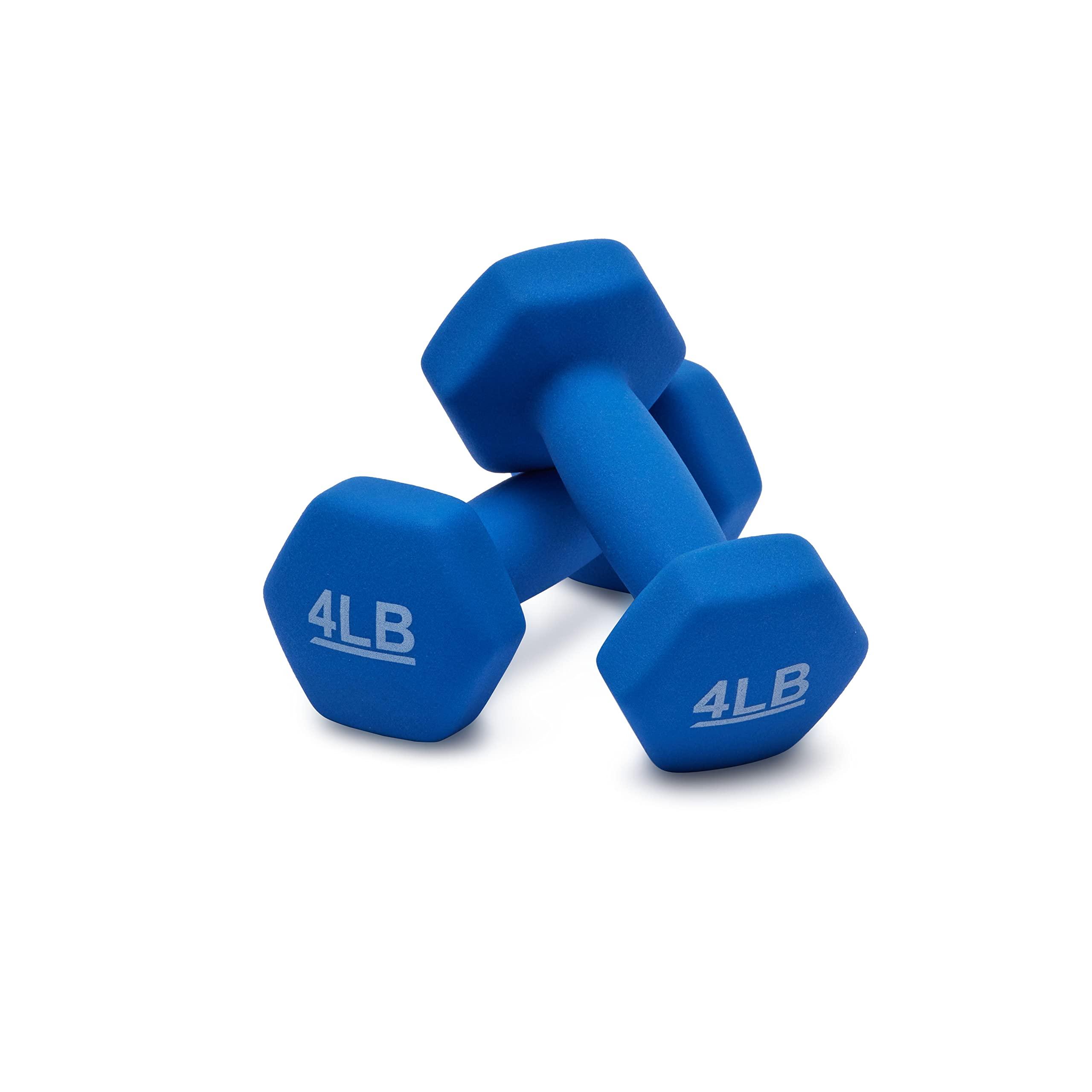 Amazon Basics Neoprene Dumbbell Hand Weights for Exercise and Muscle Toning - Image 3