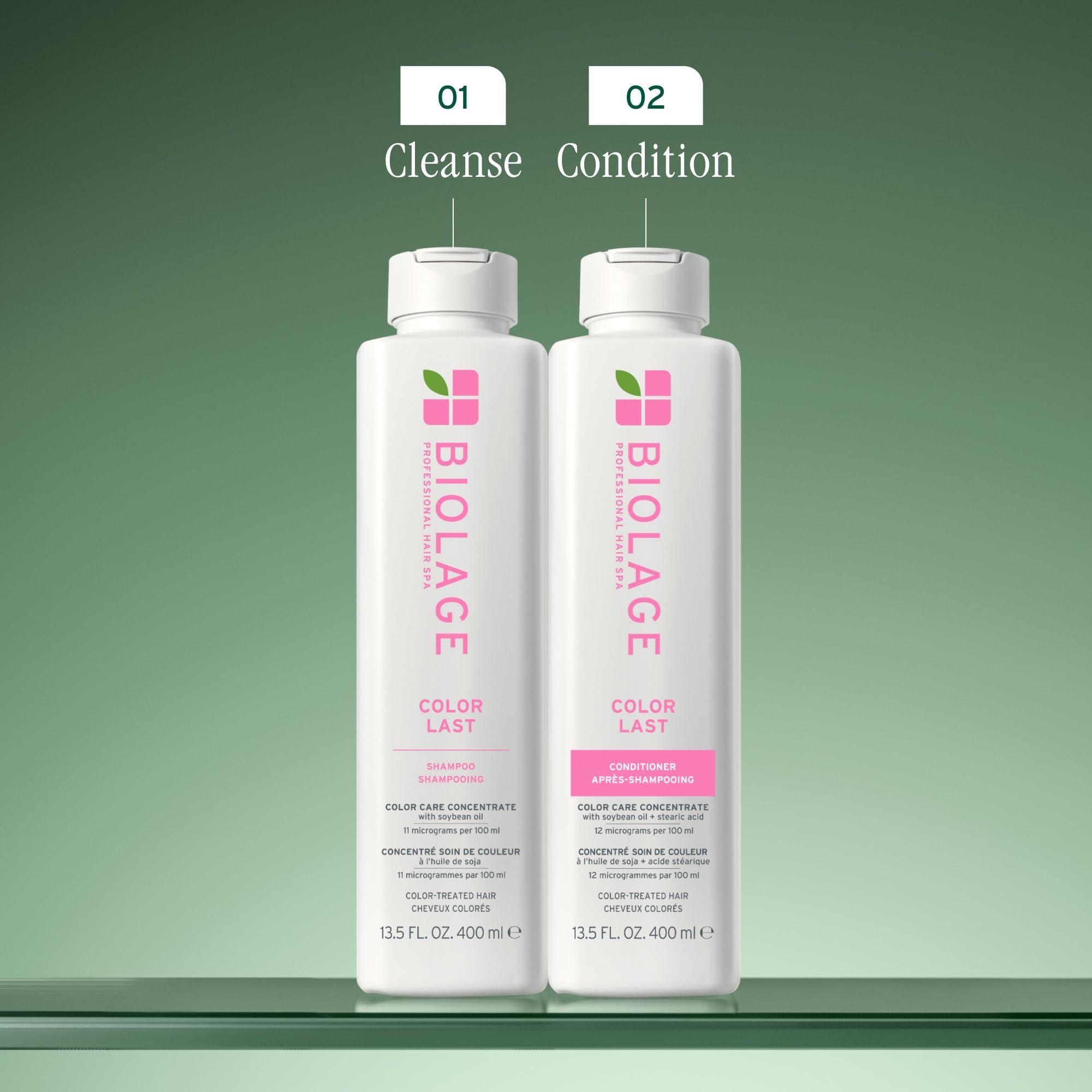 Biolage Color Last Shampoo - For Color-Treated Hair, Nourishes, Strengthens, Hydrates, Soybean Oil & Stearic Acid, Paraben & Mineral Oil-Free, Vegan, Packaging May Vary - Image 8