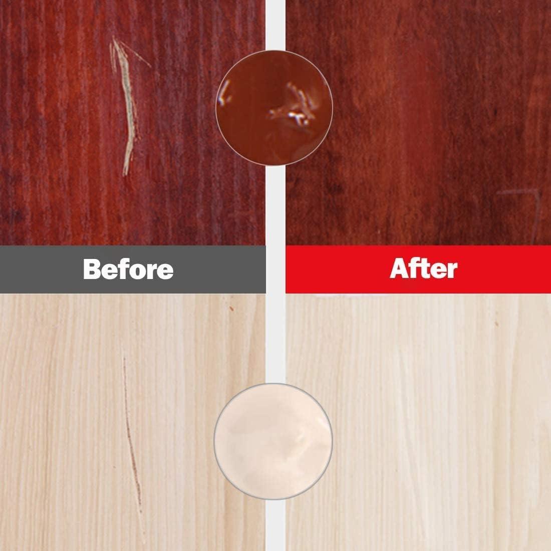 SEISSO Wood Repair Kit Touch up Paint Restore Any Wooden Furniture Stain, 12 Colors Cover Surface Scratch for Wooden Floor Table, Filler Furniture Paint Oak, Cabinet, Door, Veneer, Walnut - Image 7