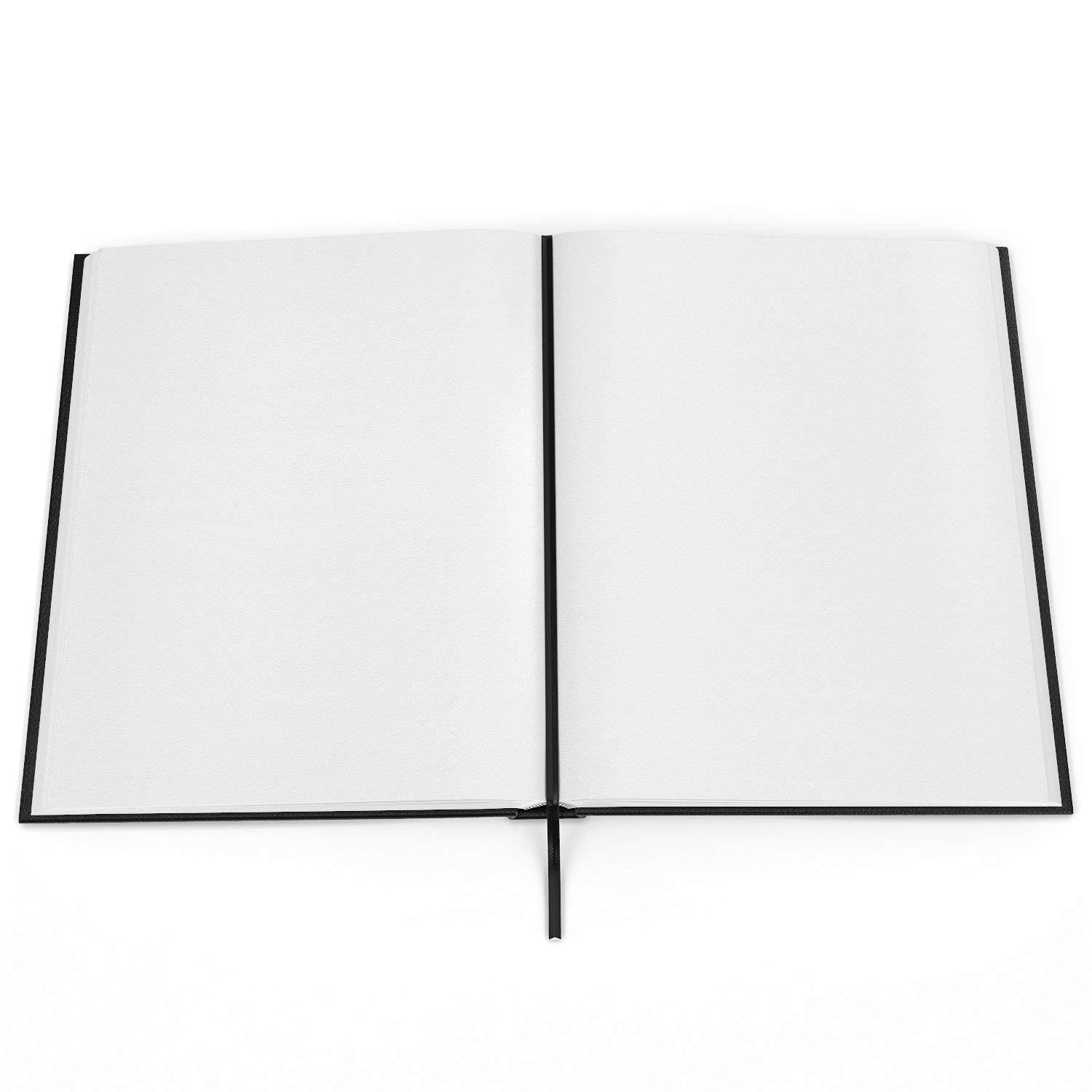ARTEZA Hardcover Sketch Book 8.5 x 11 Drawing Pad 2 Pack 100 Sheets Sketch Pads for Drawing for Adults & Teens - Image 4