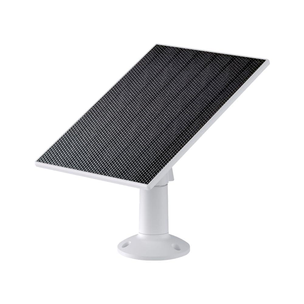 Solar Panel for WYZE Camera, Works with Wyze Battery Cam Pro/Wyze Cam Outdoor v1/v2, Continuous Power with 2.5W 5V Charging, Weather Resistant, Easy Install - 1 Pack