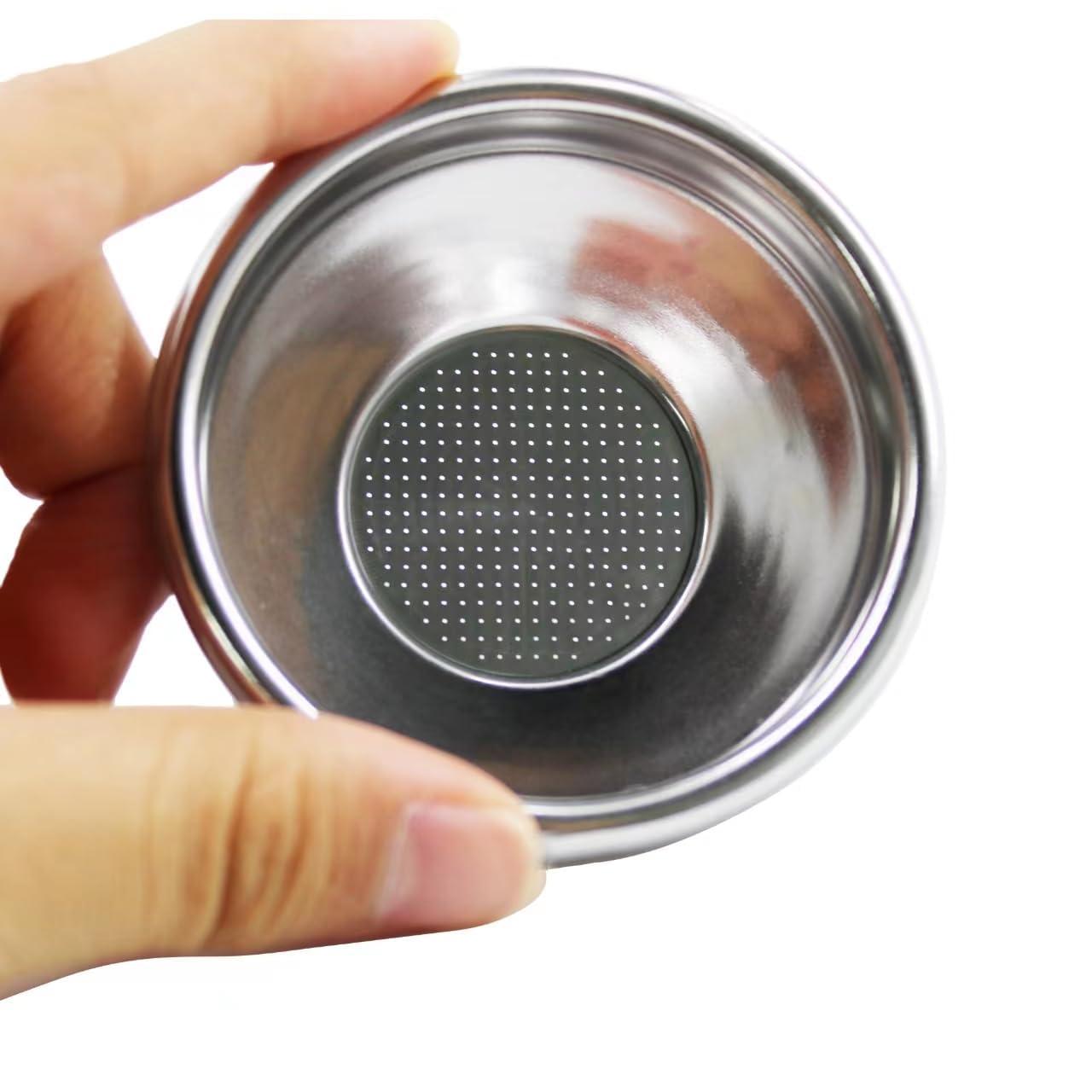 54mm Non Pressurized Filter Basket for Breville Portafilter, Single Cup Sieve, 10 Grams Powder Capacity, Replacement Coffee Filter Basket - Image 4