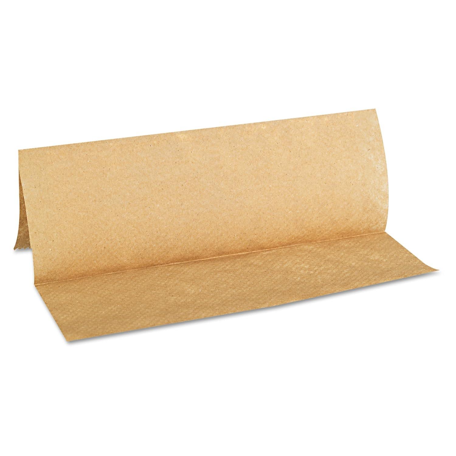 GEN 1508 Folded Paper Towels, Multifold, 9 x 9 9/20, Natural, 250 Towels per Pack (Case of 16 Packs) - Image 7