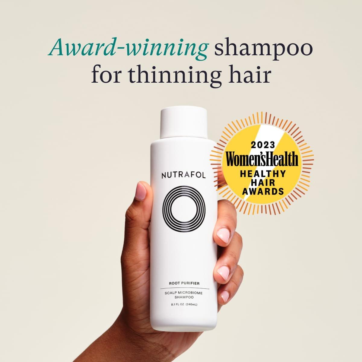Nutrafol Shampoo, Cleanse and Hydrate Hair and Scalp, Improves Hair Volume, Strength and Texture, Physician-formulated for Thinning Hair, Color Safe, Sulfate Free - Image 3