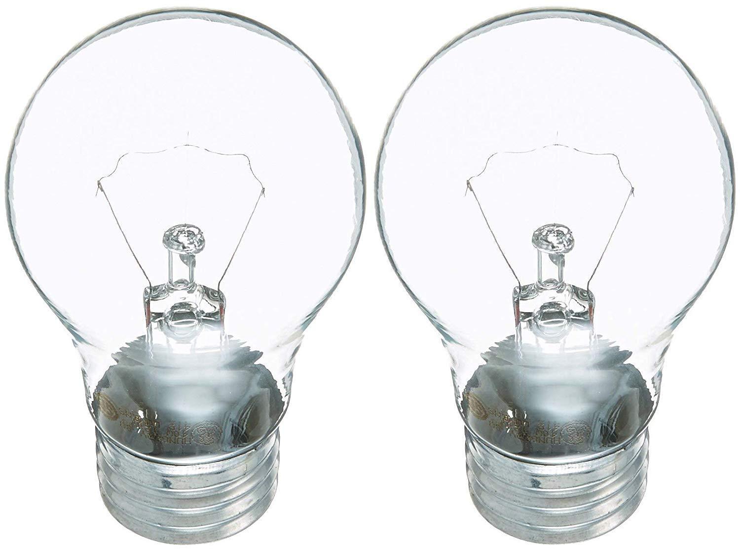 GE wef, (4-Pack) Appliance Clear Light 40w, A15 Bulb Type, Medium Base, 415 Lumens, Soft White, 4 Pack, 4 Count (Pack of 1), 15206 - Image 2