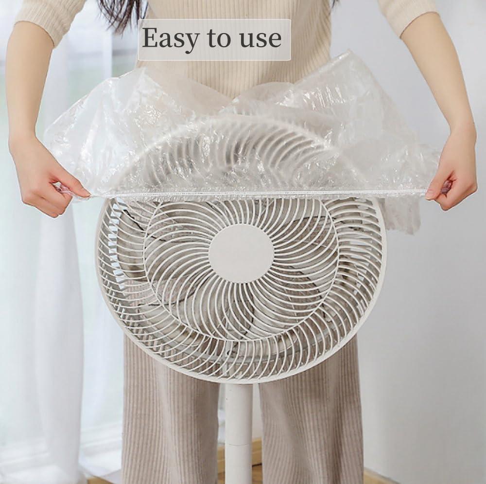 60Pcs Disposable Furniture Dust Cover Clear Plastic Kitchen Appliance Covers Dustproof with Elastic for Small Appliance, Oven, Pressure Cooker, Blender, Air Fryer, 3 Different Sizes (S, M, L) - Image 6