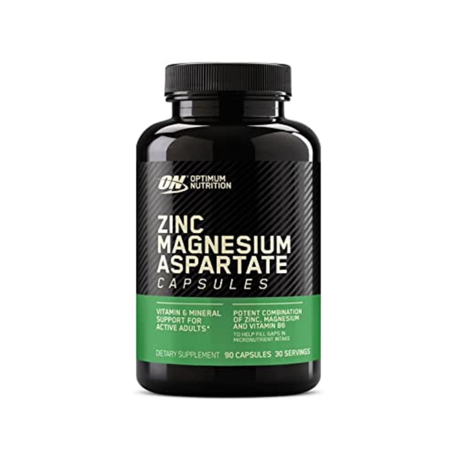 Optimum Nutrition Muscle Recovery and Endurance Supplement for Men and Women, Zinc and Magnesium Supplement, 180 Count - Image 1
