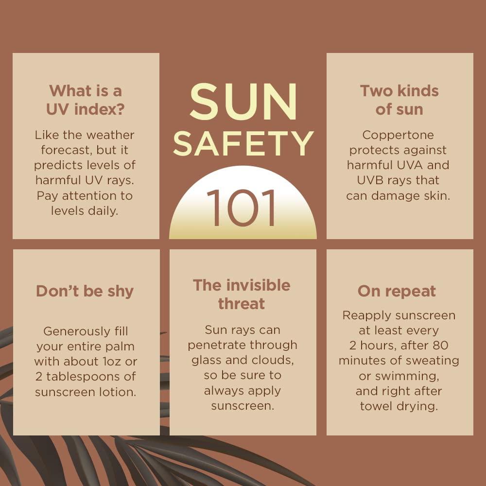Coppertone Tanning Sunscreen Lotion, SPF 15 Broad Spectrum Sunscreen, 8 Fl Oz - Image 9