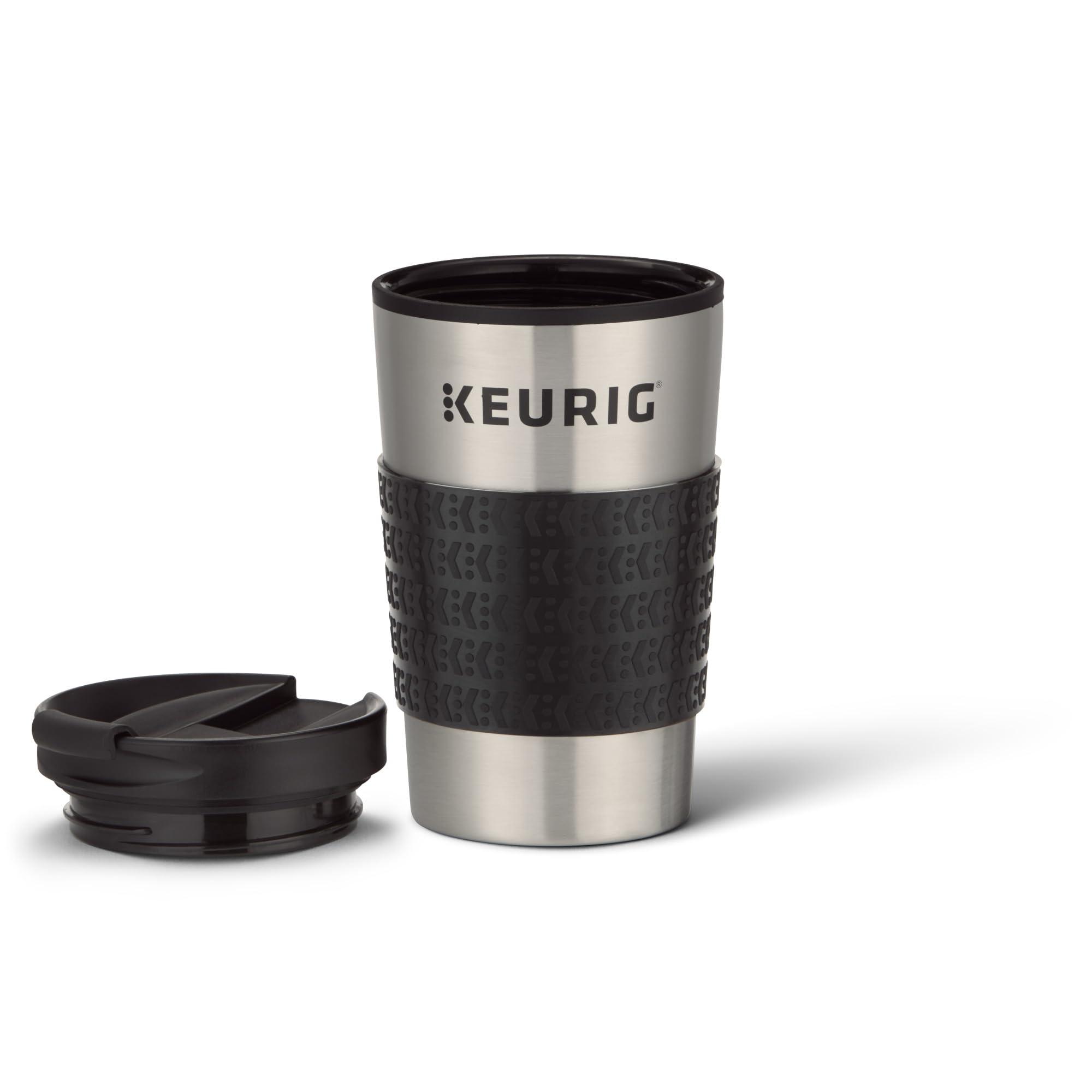 Keurig Travel Mug Fits K-Cup Pod Coffee Maker, 1 Count (Pack of 1), Stainless Steel - Image 3