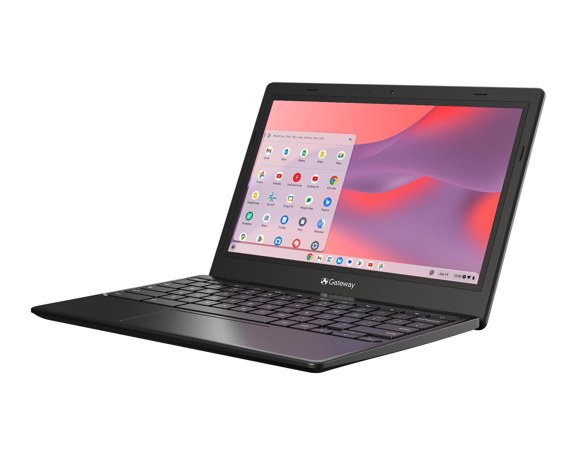 acer Gateway Chromebook 311 CBO311-1H-C1MX Laptop | Intel Celeron N4500 | 11.6" HD (1366 x 768) Display | 4GB LPDDR4X | 64GB eMMC | Wi-Fi 5 802.11ac | Chrome OS | Star Black - Image 4