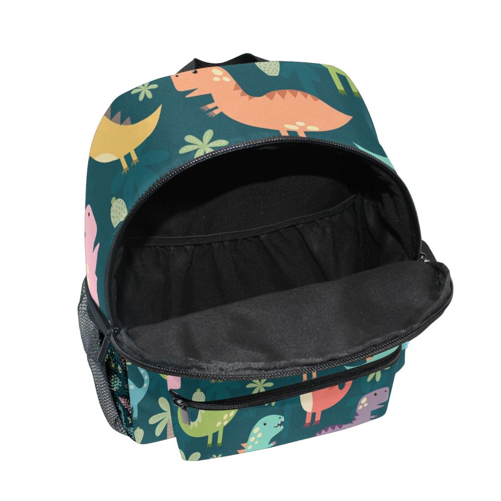 ALAZA Cute Kid's Back Pack Funny Dinosaur Todder Backpack lightweight Preschool Kindergarten Book Bag Practical and Durable Daycare Bag for Travel,Toys - Image 7