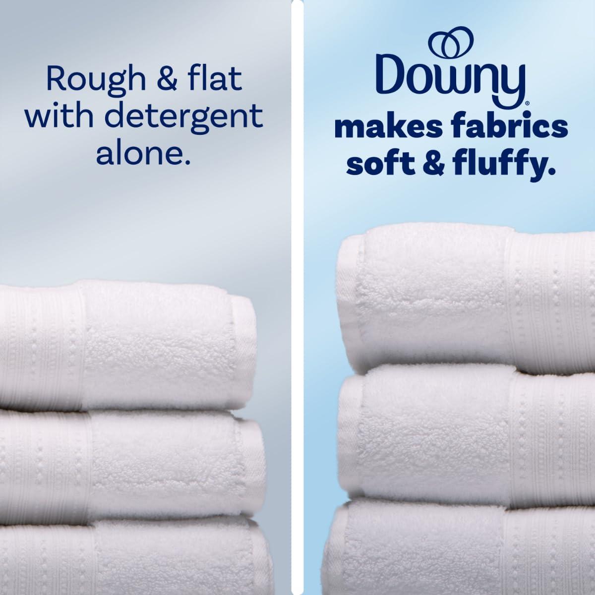 Downy Fabric Softener Liquid, April Fresh Scent, 140 fl oz, 190 Loads, HE Compatible, Downy Fabric Softener, Liquid Fabric Softener, Laundry - Image 3