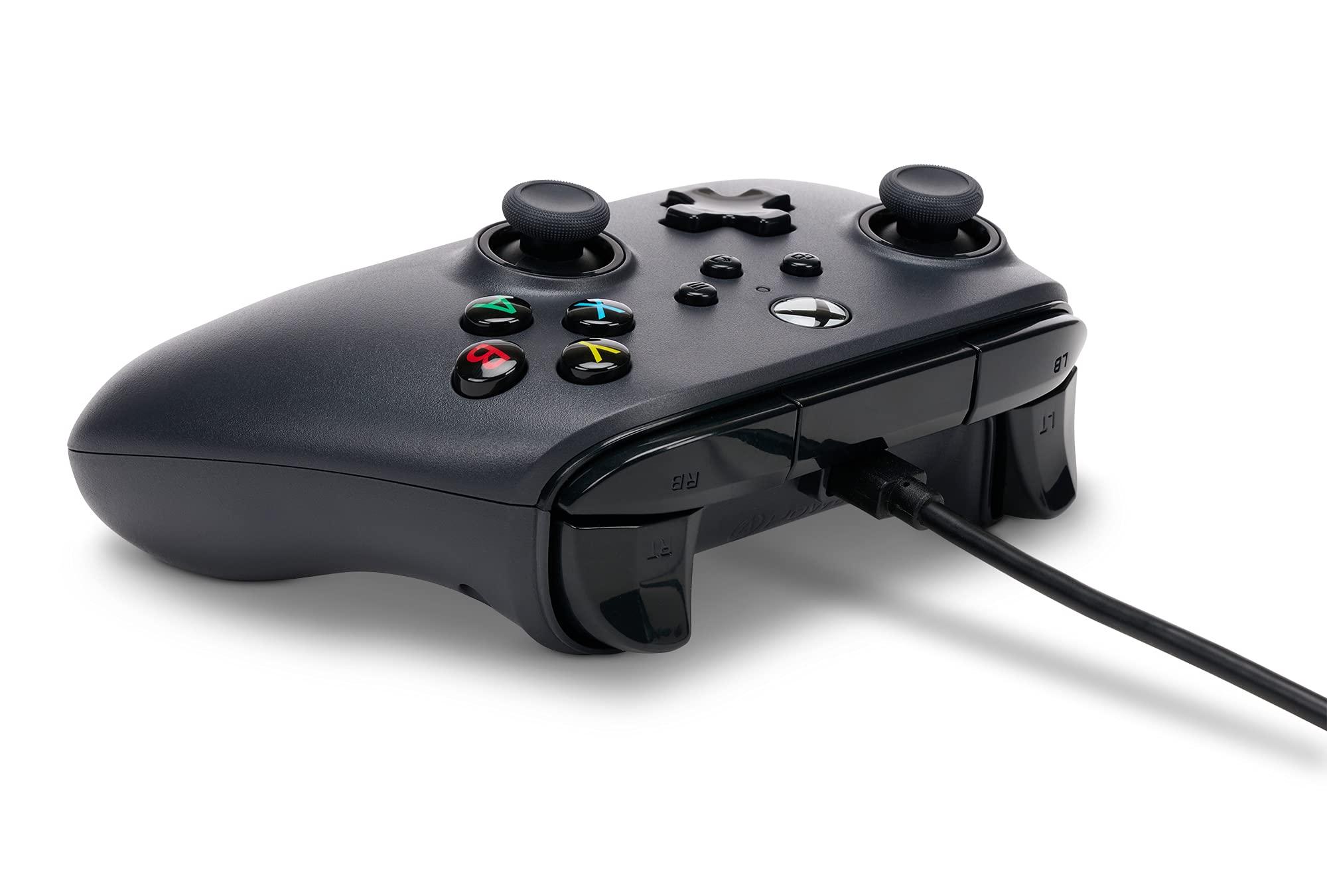 PowerA Wired Controller For Xbox Series X|S - Black, Gamepad, Video Game Controller Works with Xbox One - Image 7