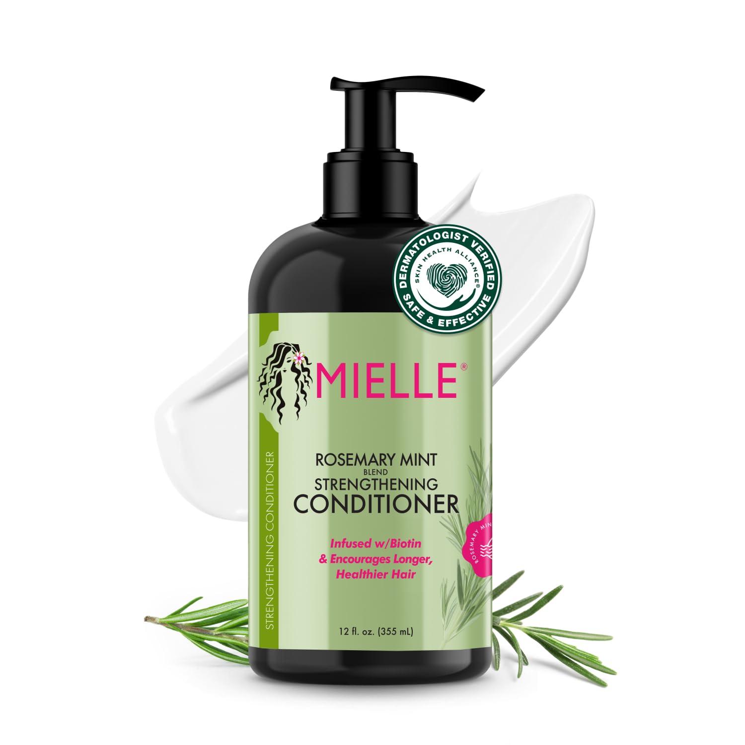 Mielle Organics Rosemary Mint Strengthening Conditioner with Biotin (12 Oz)