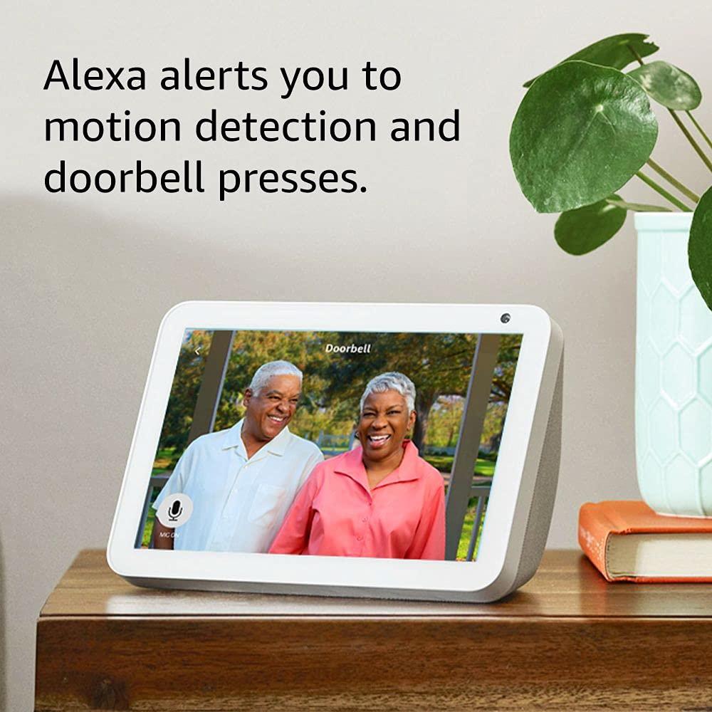 Blink Video Doorbell — Two-way audio, HD video, long-lasting battery life, wired or wire-free install, motion detection, chime app alerts, Works with Alexa (Black) - Image 4